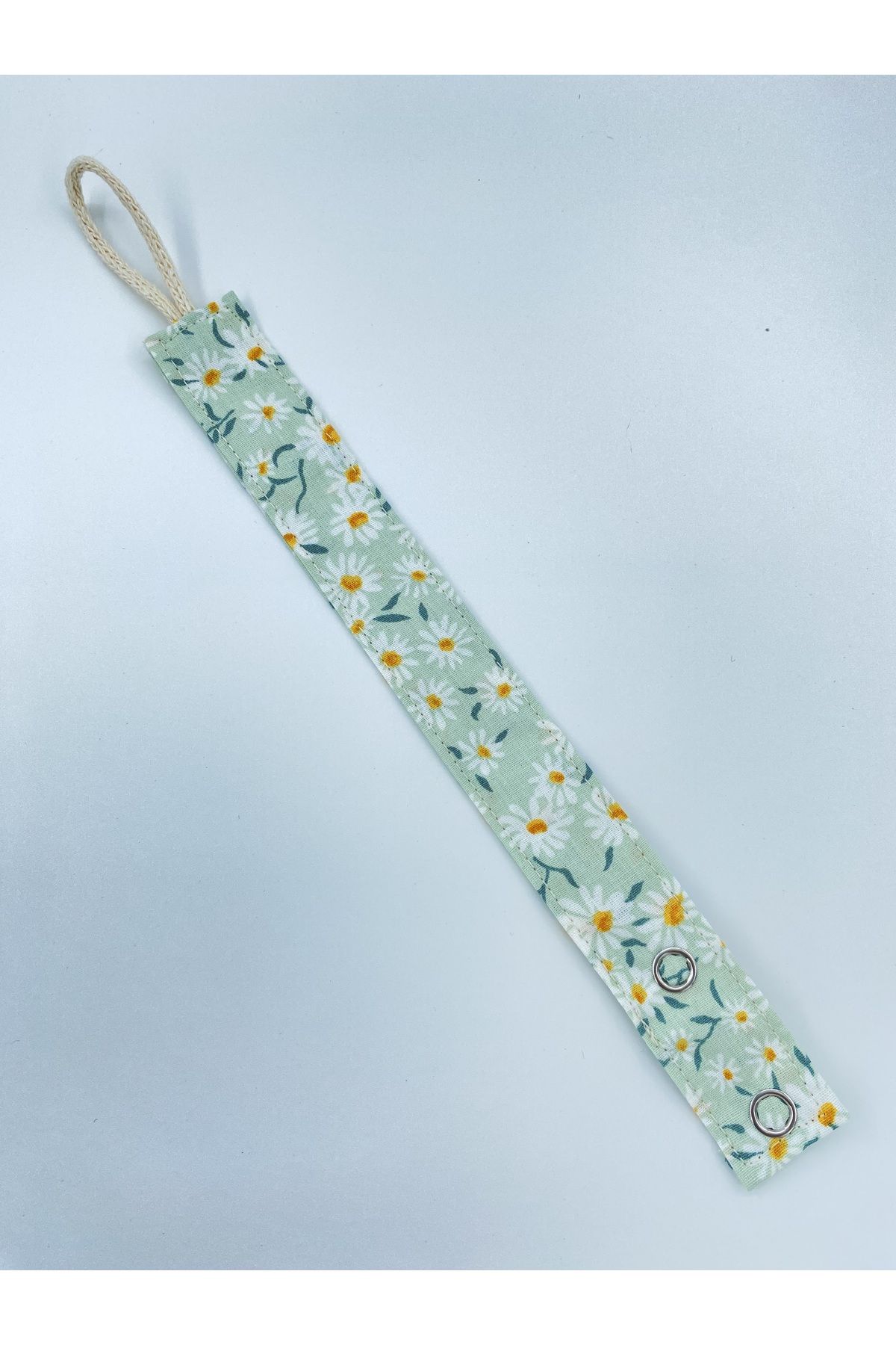 Le Petite Histoire-Pacifier Hanger - Pacifier Chain 100% Cotton - Washable 4