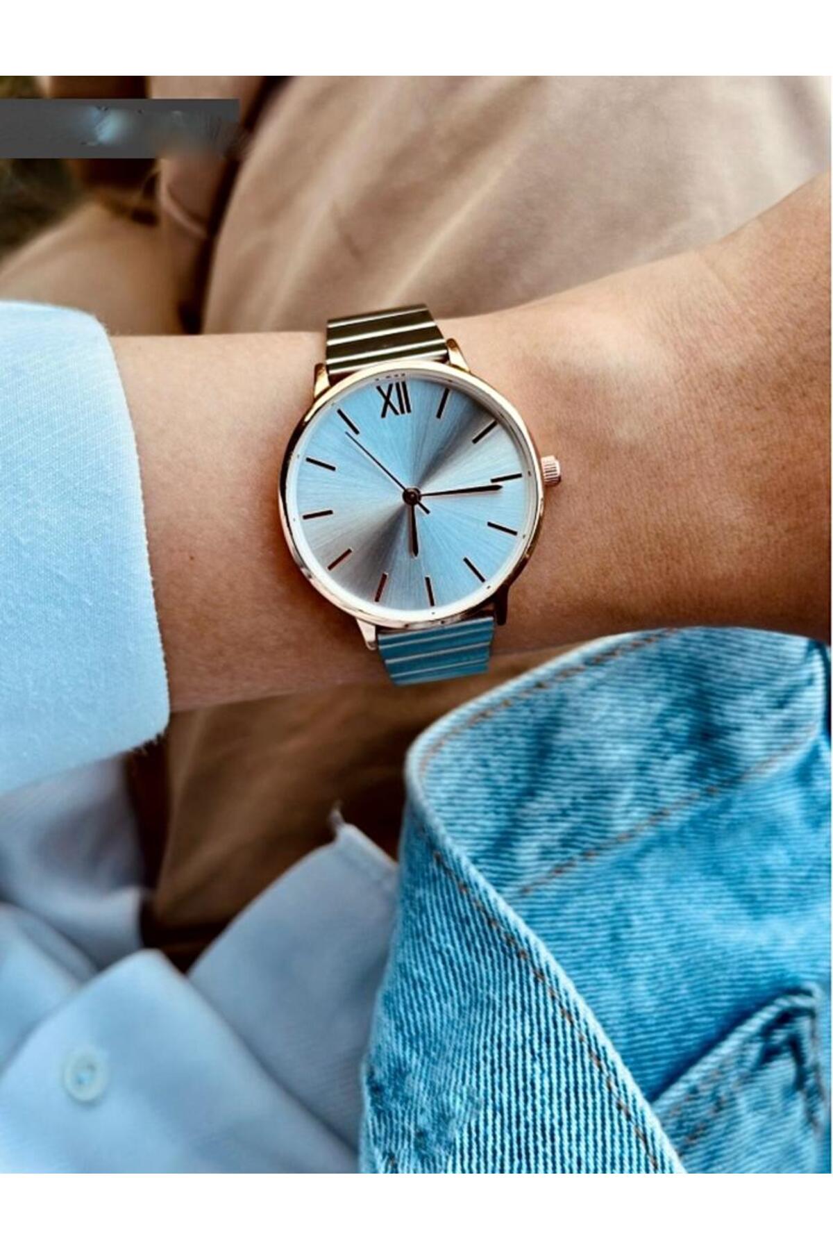 Retro Roman Numeral Steel Case Women Wrist Watch Young Wrist Watches