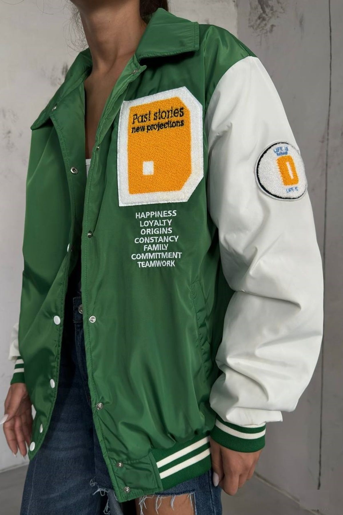 Polo college jacket online