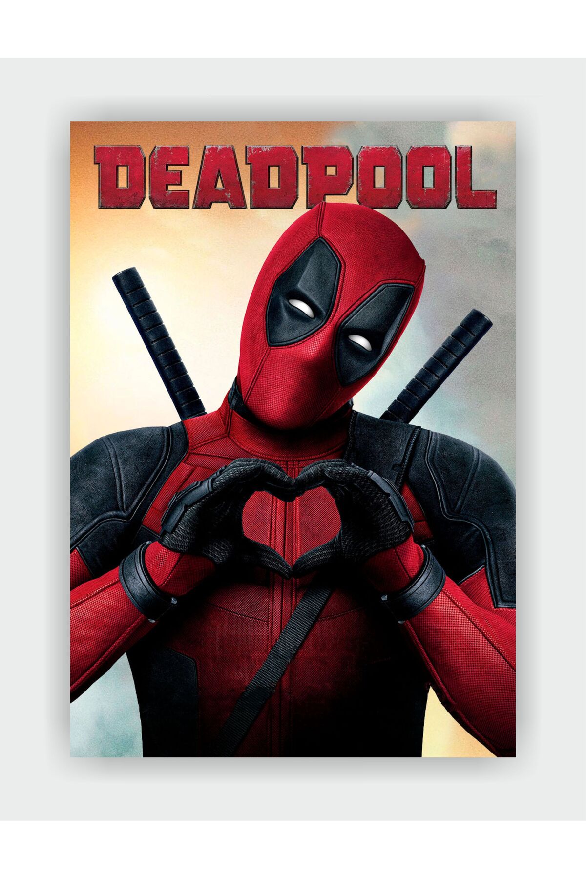 Deadpool Film Wall Poster - Thick Paper - Frameless