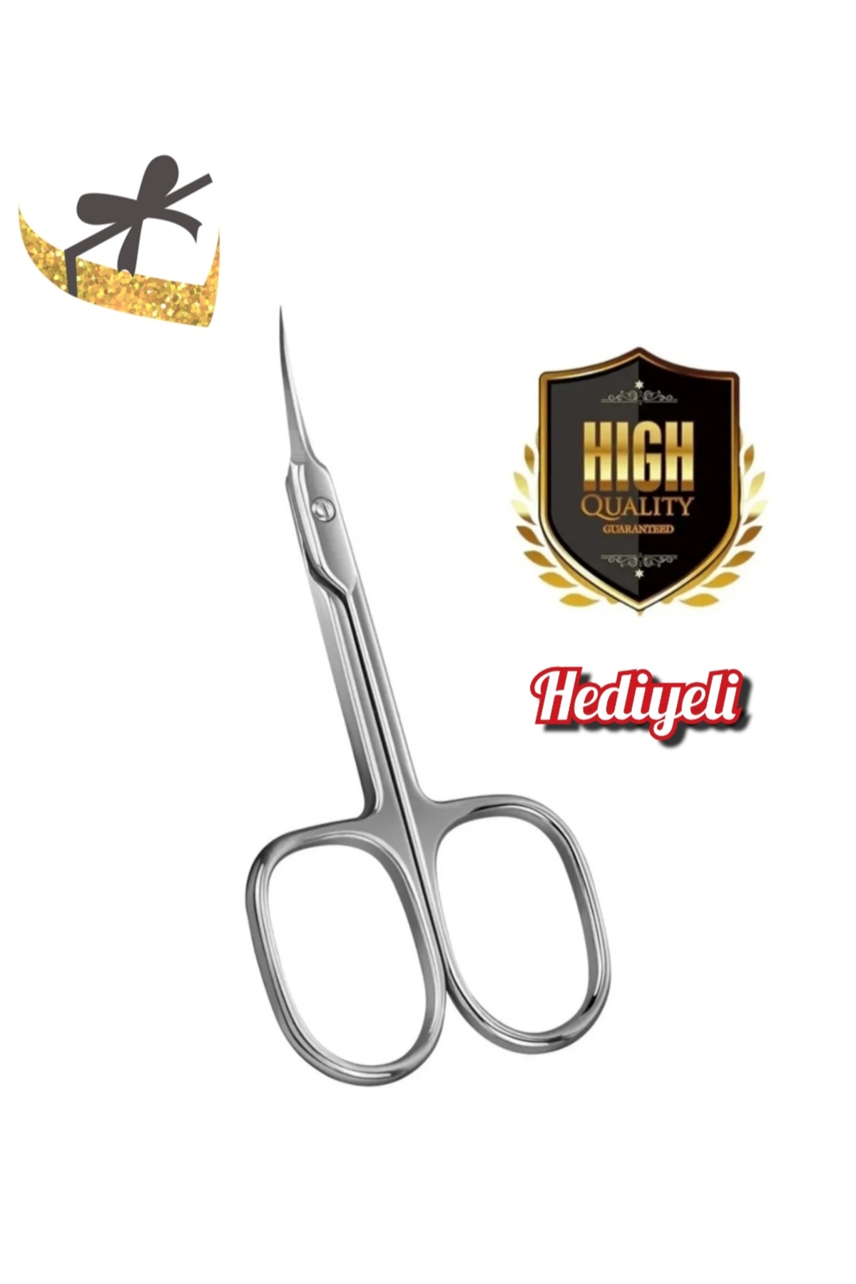 Beauty Box Ucu Sivri Üstün Kalite Paslanmaz Çelik Kütikil Ölü Deri Makası Manikür Pedikür Professional Nail Art