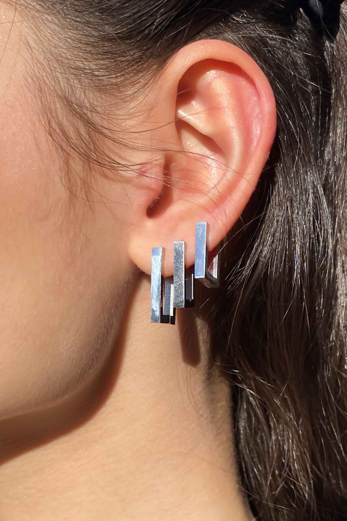 Women's stainless hot sale steel earrings