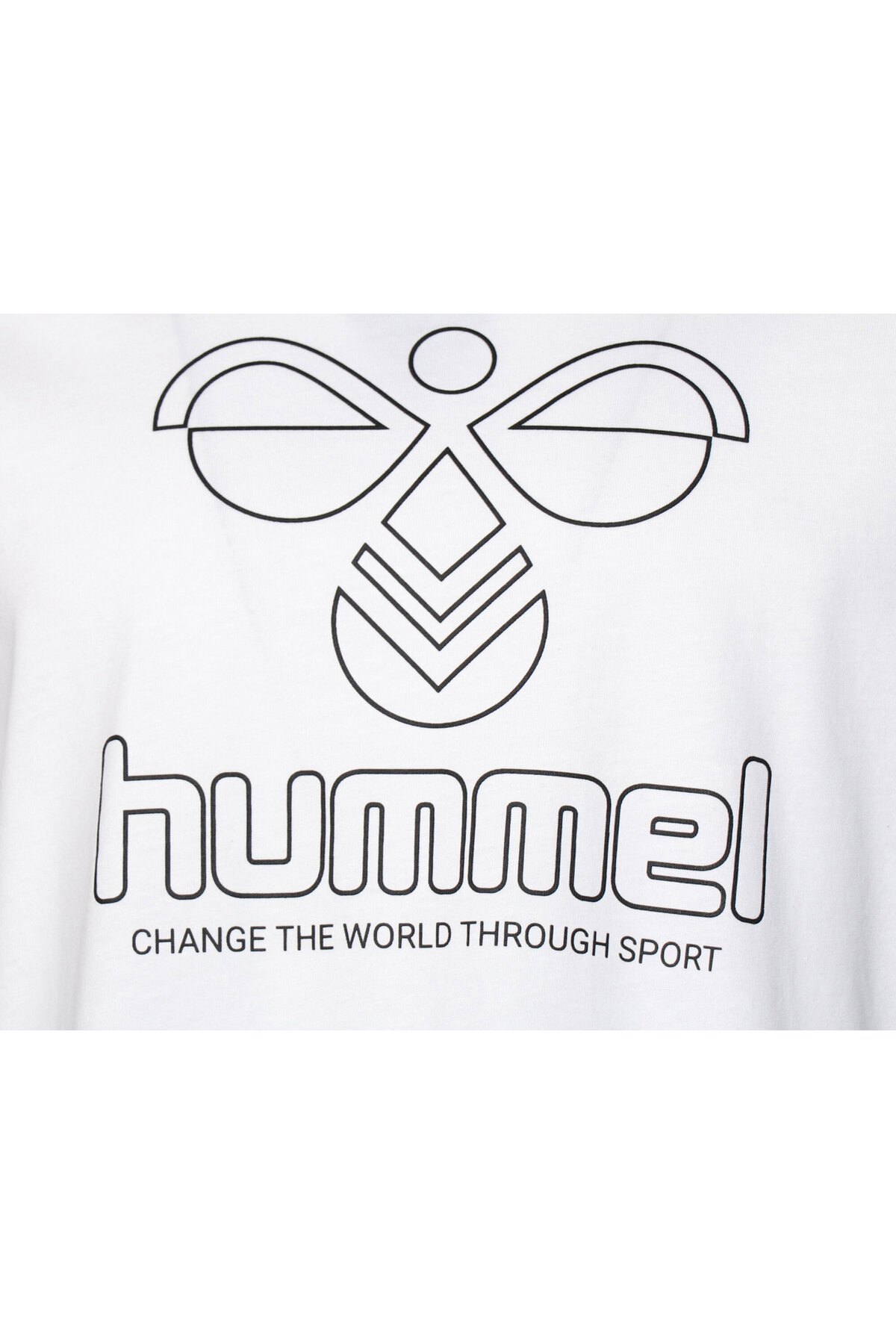 HUMMEL تیشرت روزمره مردانه گرافیکی Hmlt Icons سفید