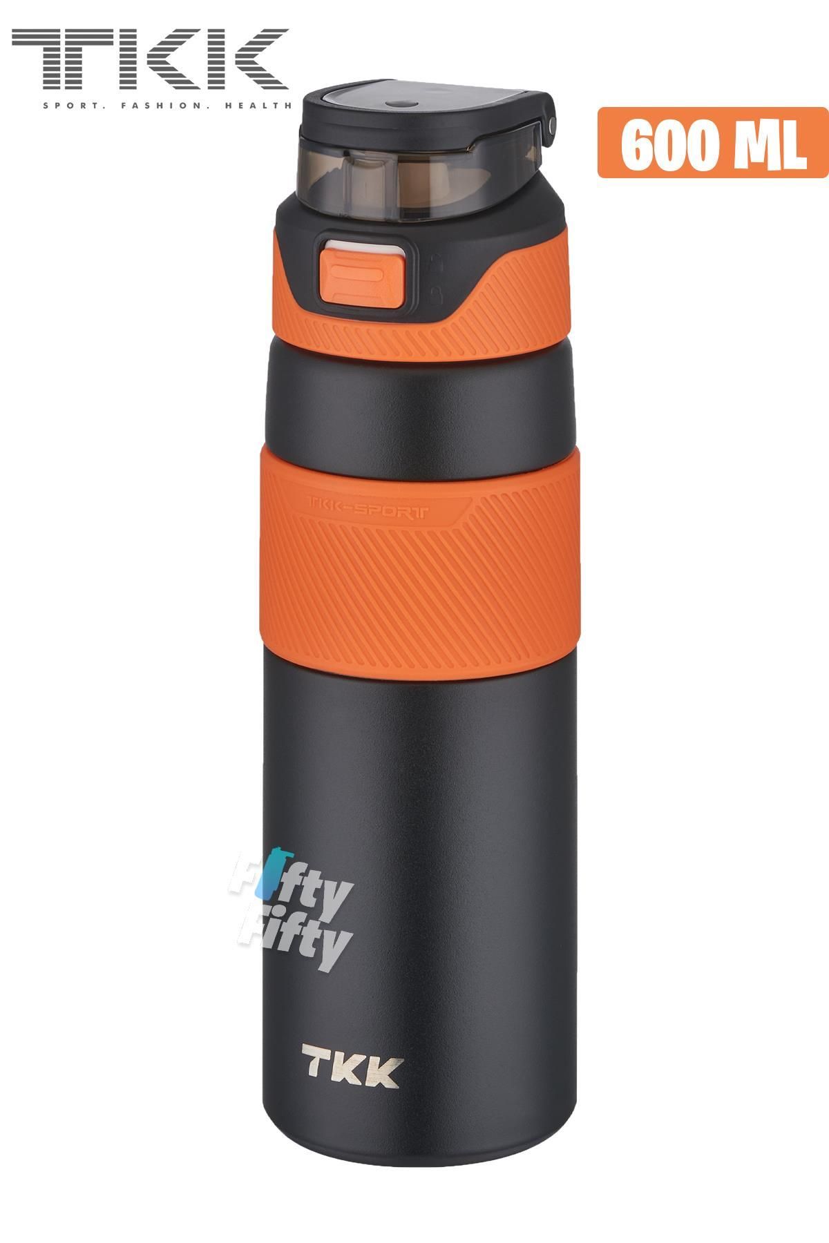 فلاسک مشکی TKK 600 میل از فولادهای اطلاعاتی روزمره تا 6 ساعت عایق Thermos 2002 Vagonlife