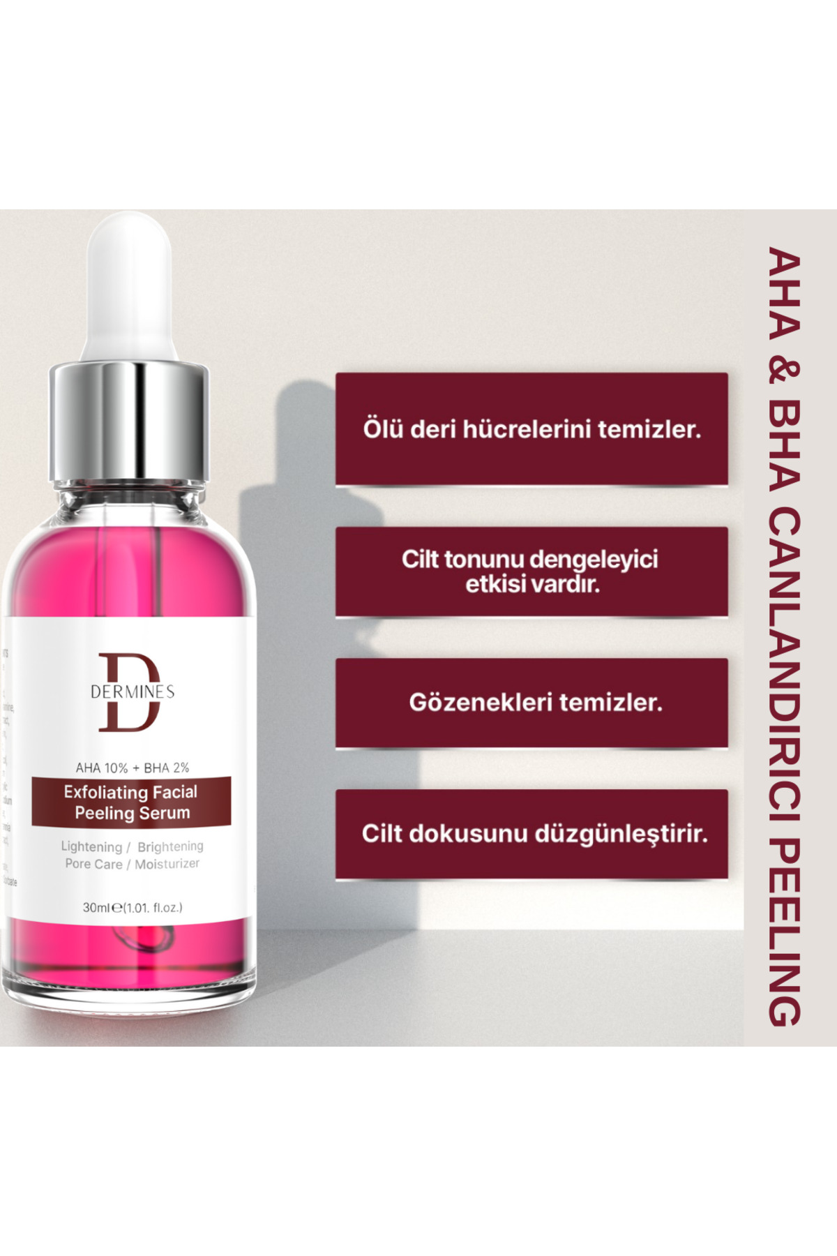 سرم پوست   Dermines | DRMNSST107 اورجینال - تصویر 3