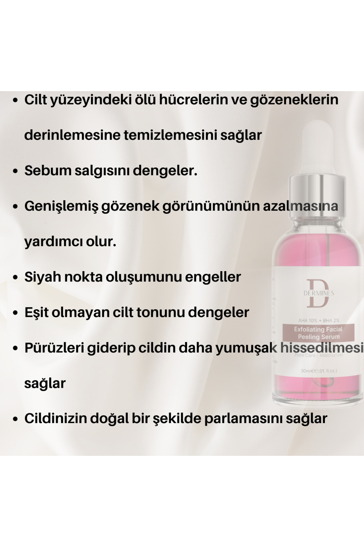 سرم پوست   Dermines | DRMNSST107 اورجینال - تصویر 4