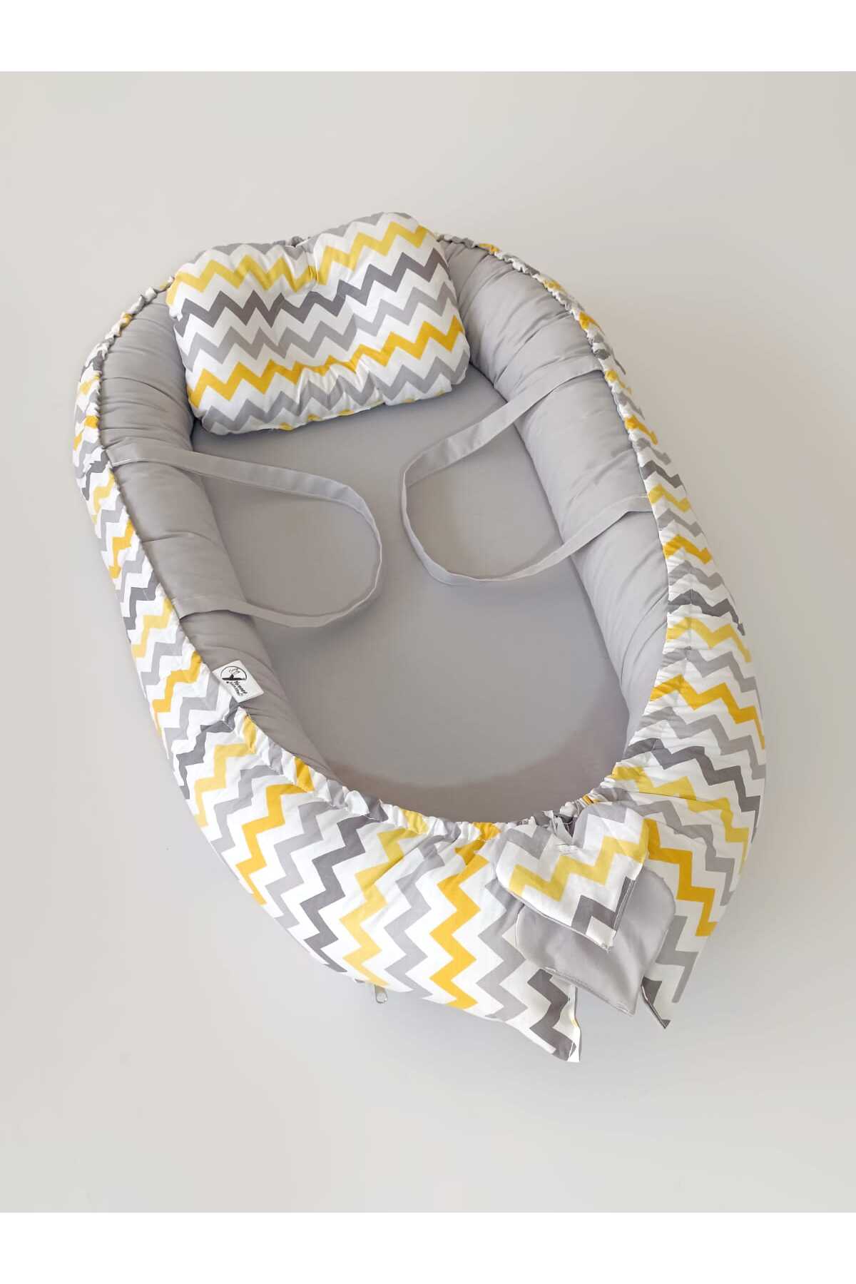 Yarence Babynest Ortobedik Anne Yanı Bebek Uyku Yatağı Ve Ergonomik Yastık fotoğrafı 2 (önizleme)