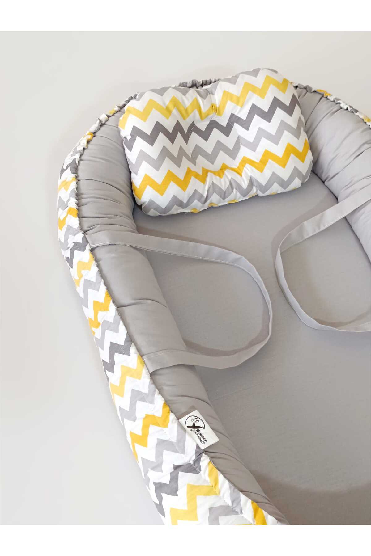 Yarence Babynest Ortobedik Anne Yanı Bebek Uyku Yatağı Ve Ergonomik Yastık fotoğrafı 3 (önizleme)