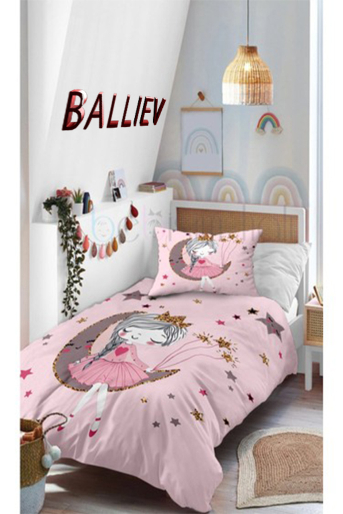balliev Ayda Oturan Kız Yatak Örtüsü fotoğrafı 2 (önizleme)