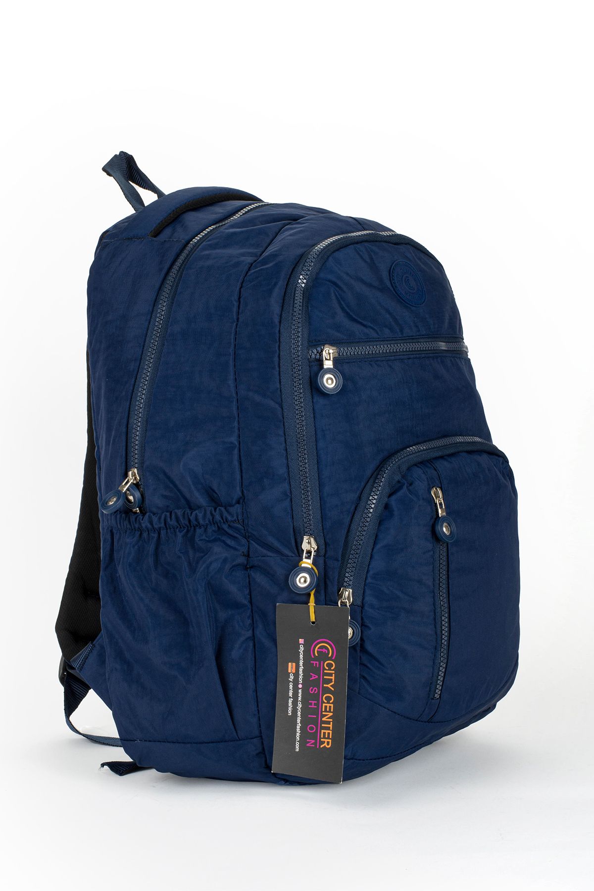 Dark best sale blue backpack