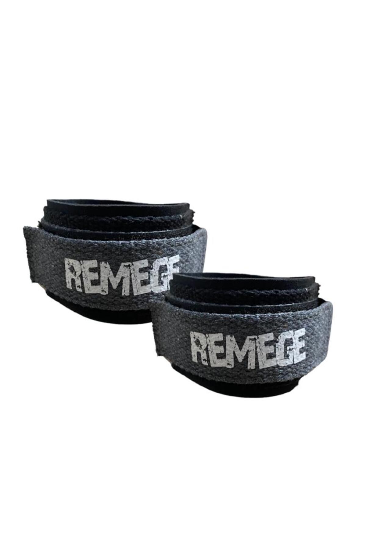 تجهیزات تمرینی خاکستری نوار مچ پا بند D Ring دستگاه کشش مقاومت در برابر تنظیم تایر 2 قطعه REMEGE