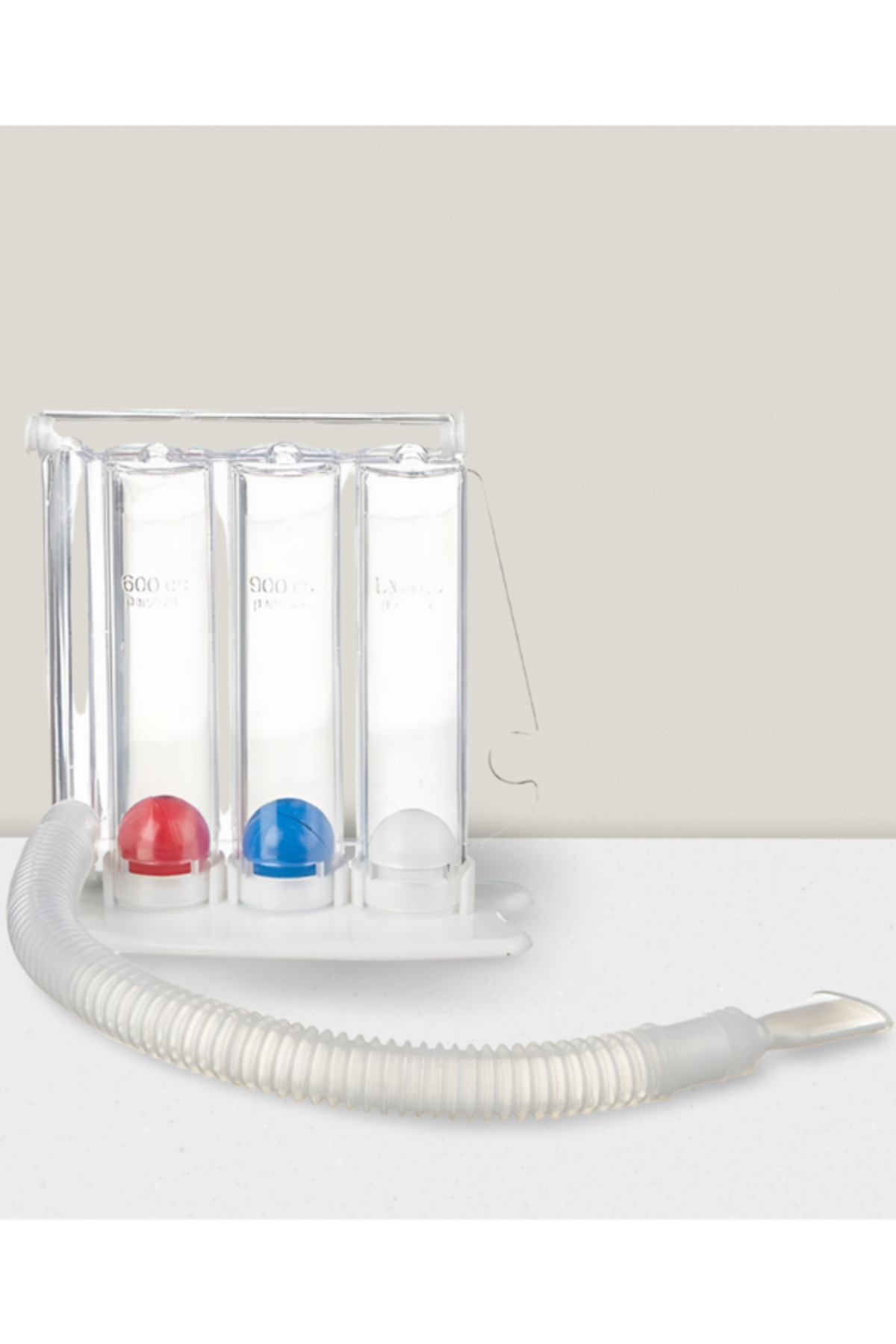 Medikazon Triflo Solunum Egzersizi Cihazı 3 Top Üfleme Nefes Egsersizi Triflow