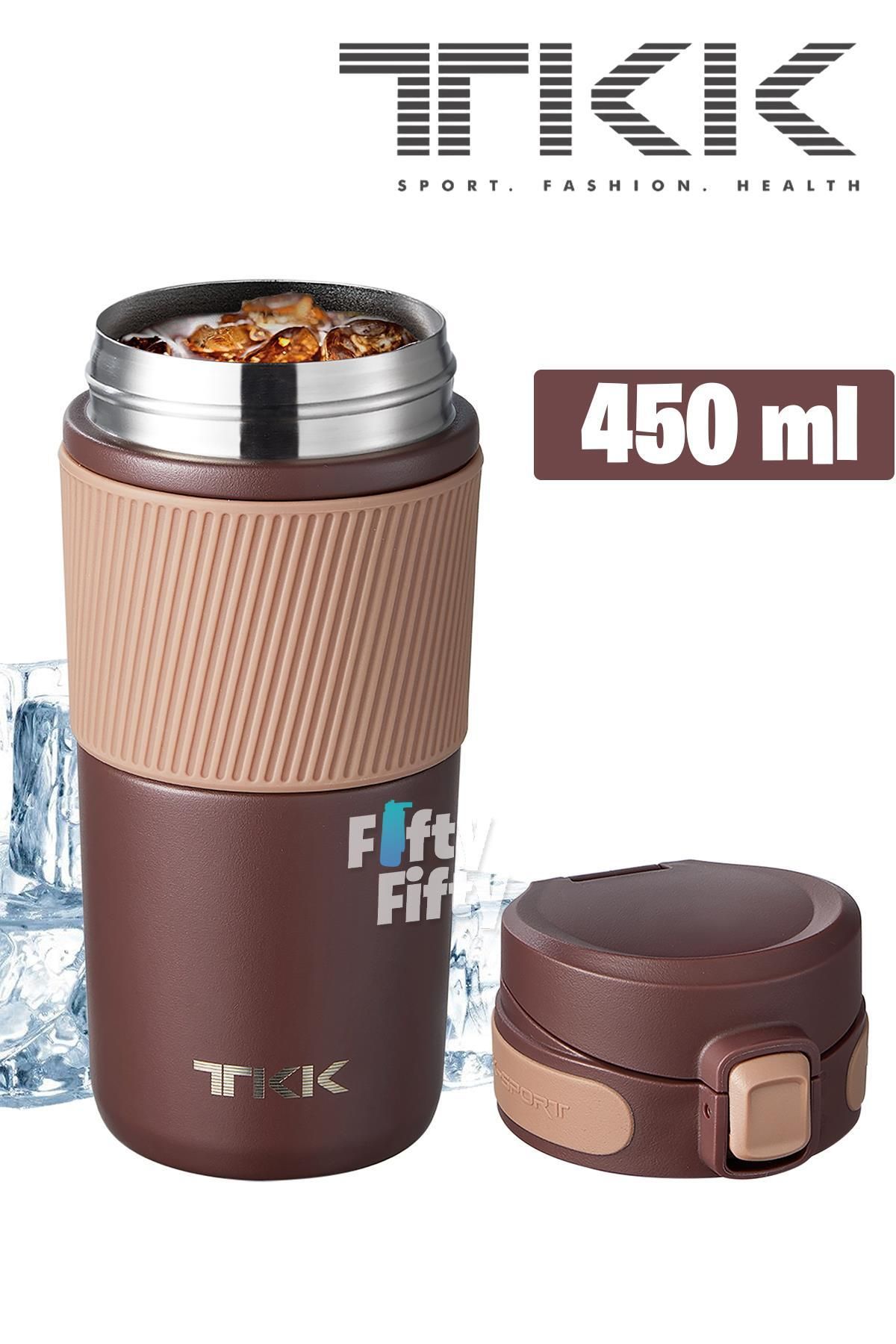 فلاسک چند رنگ Vagonlife فنجان قهوه لیوان فولادی TKK 450 میل تا 6 ساعت عایق استیلر Thermos 2001 Genel Markalar