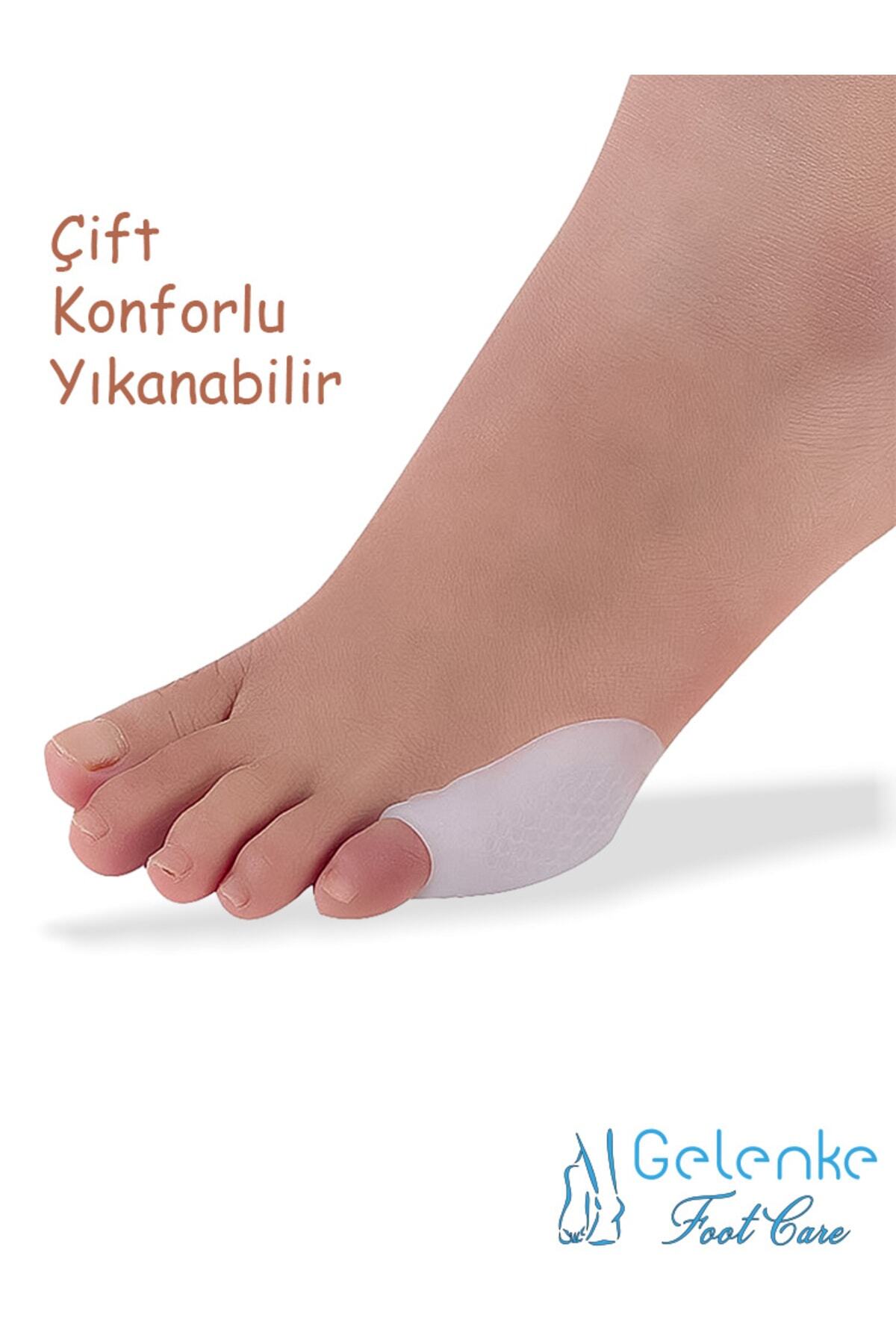 Bunion Kemik Koruyucu Serçe Parmak - Ayak Serçe Parmak Silikon Bunyon Kemik Koruyucu 2