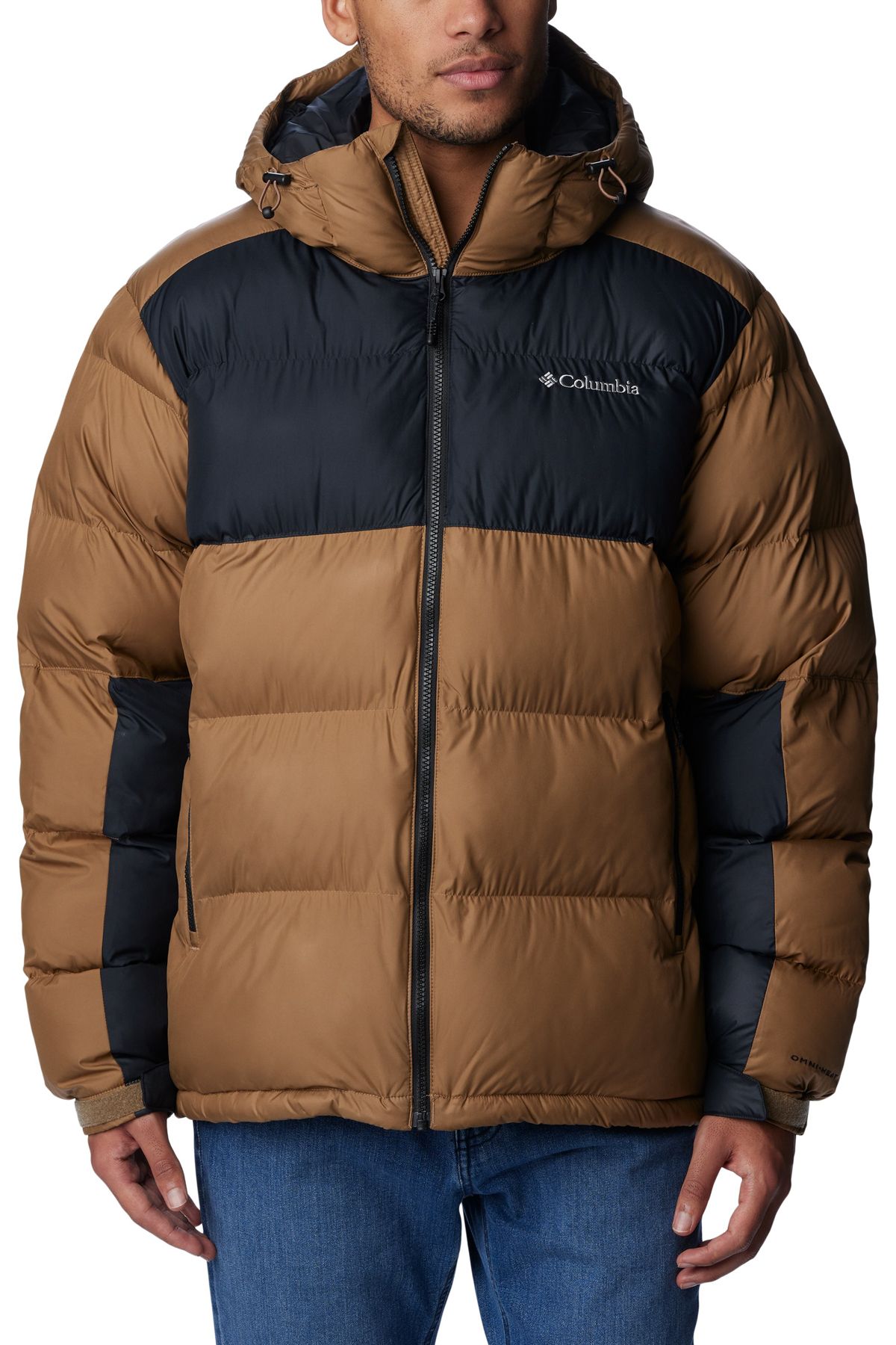 Brown columbia shop jacket men's