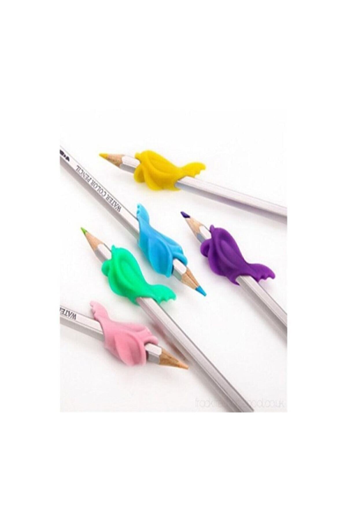 Misyon Silikon Kalem Tutacağı Balık Şekilli 5 Adet