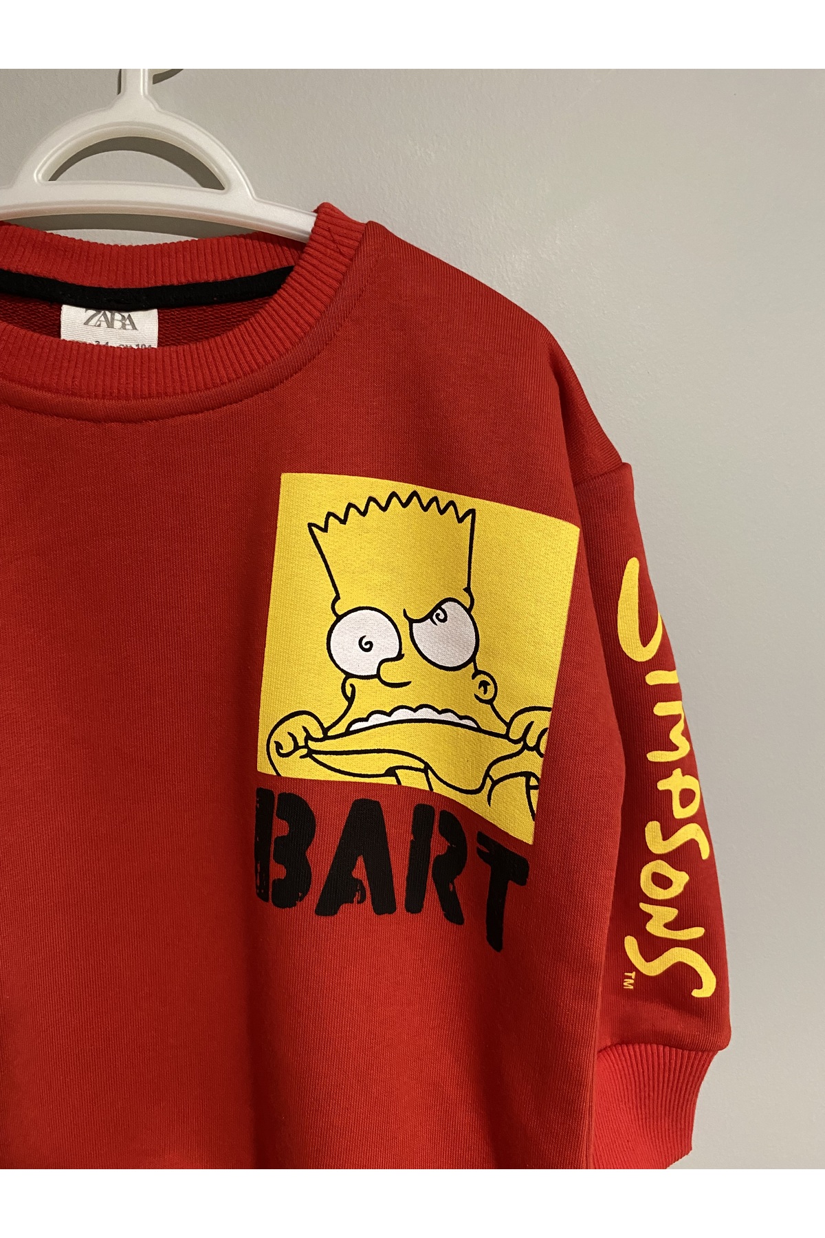 سویشرت پسرانه قرمز FuGam Stil | FGM-1105 اورجینال - تصویر 3