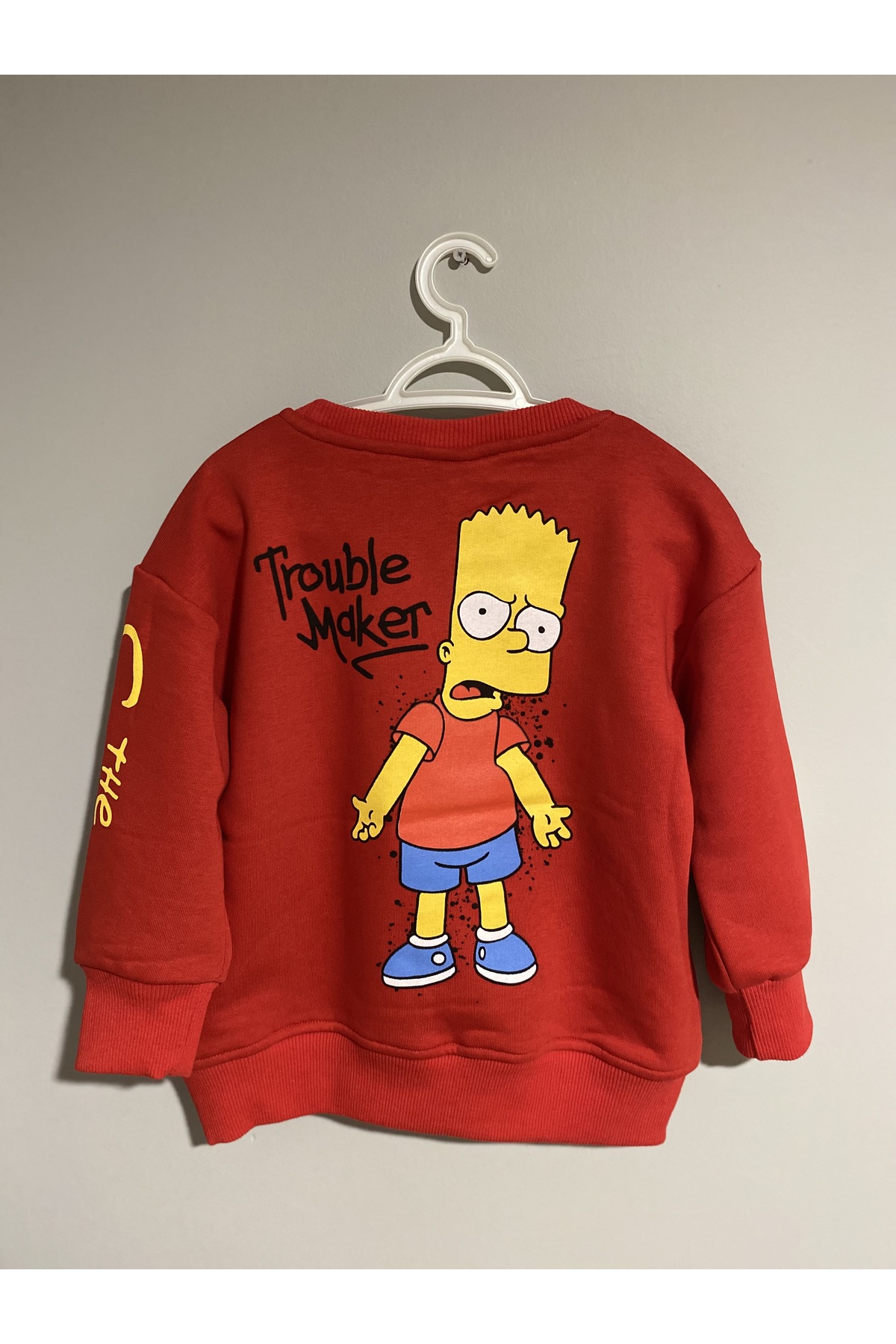 سویشرت پسرانه قرمز FuGam Stil | FGM-1105 اورجینال - تصویر 2