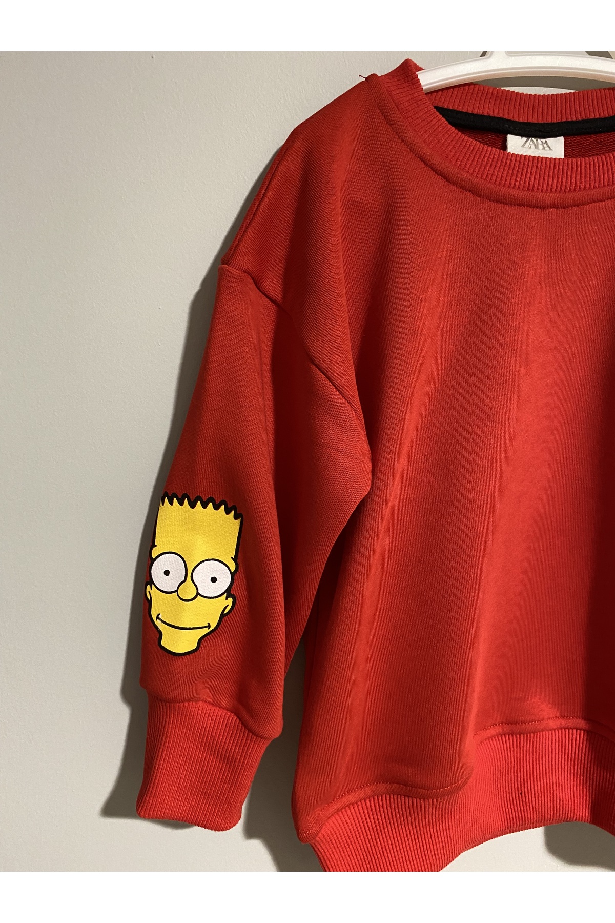 سویشرت پسرانه قرمز FuGam Stil | FGM-1105 اورجینال - تصویر 4