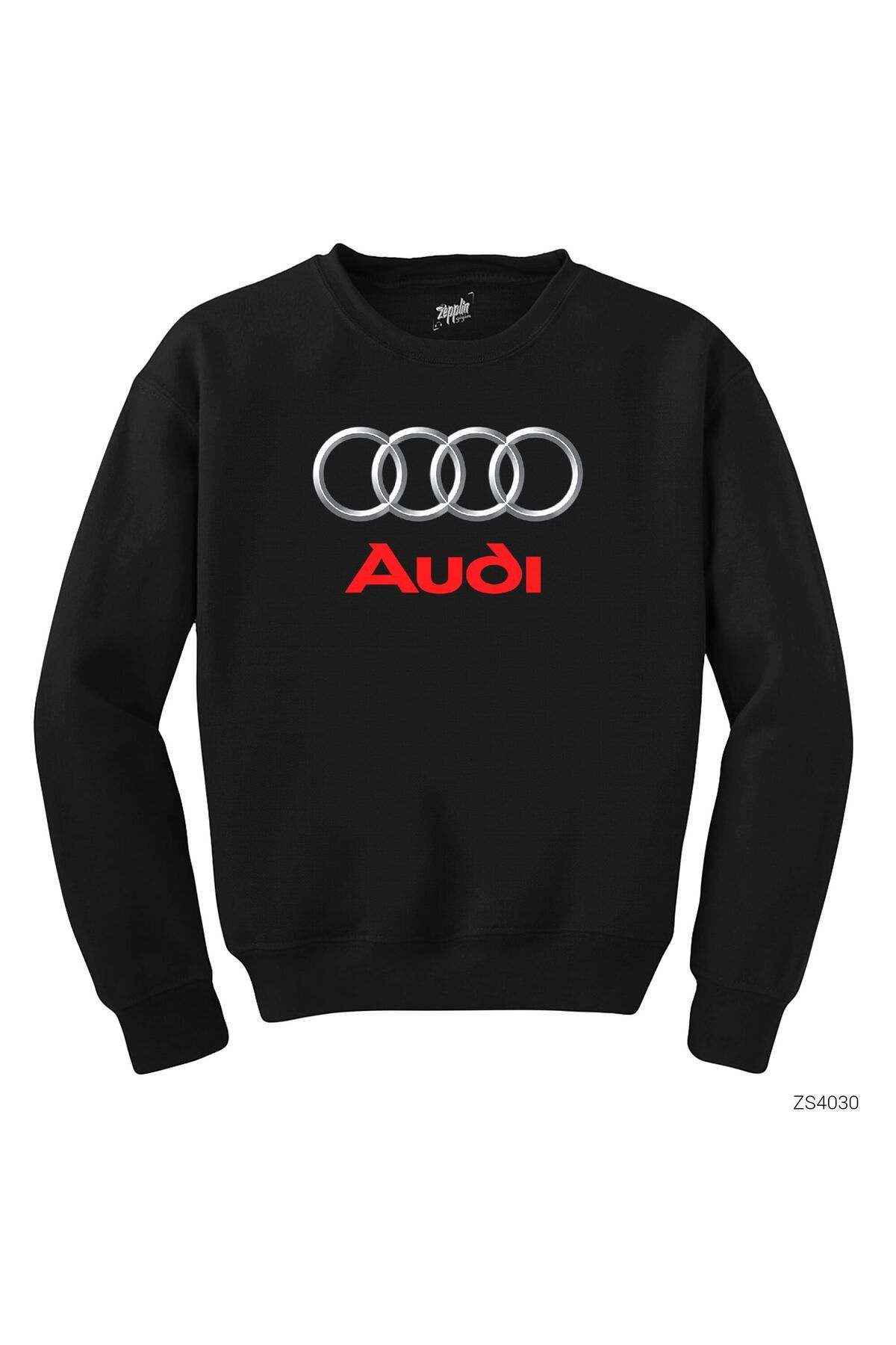 modacreatezepplin-Hanorac negru cu logo Audi 1
