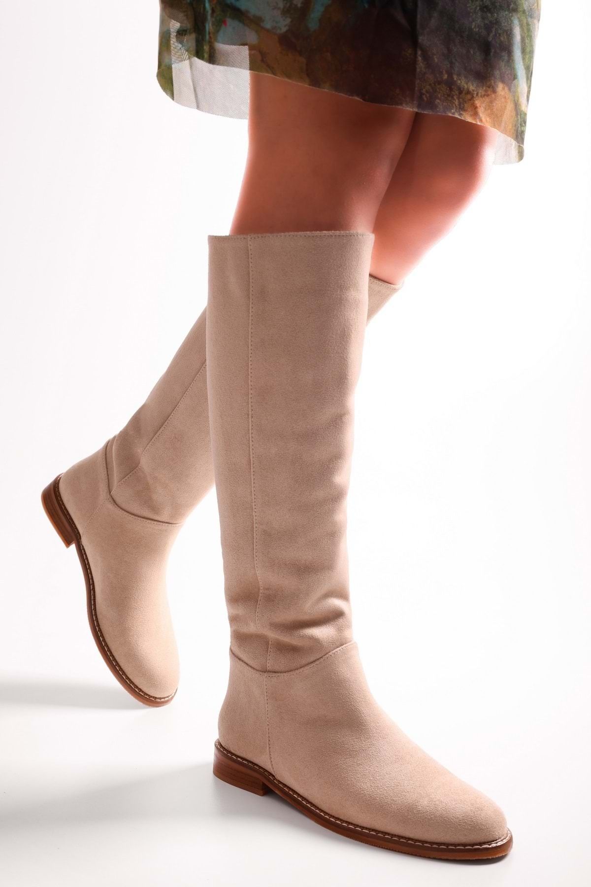 Tan suede on sale riding boots