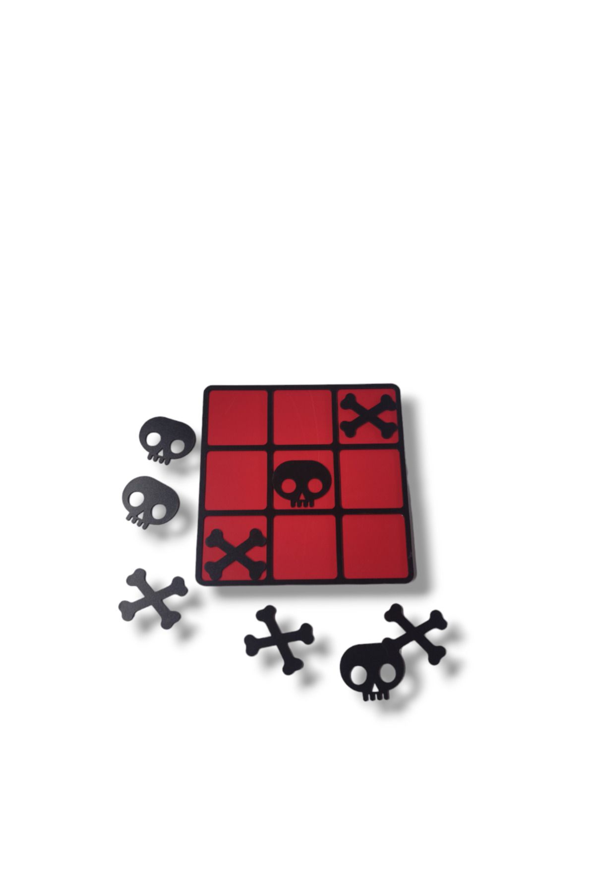 SwordWood-Laser Cut Tic Tac Toe Wooden Table Game 2