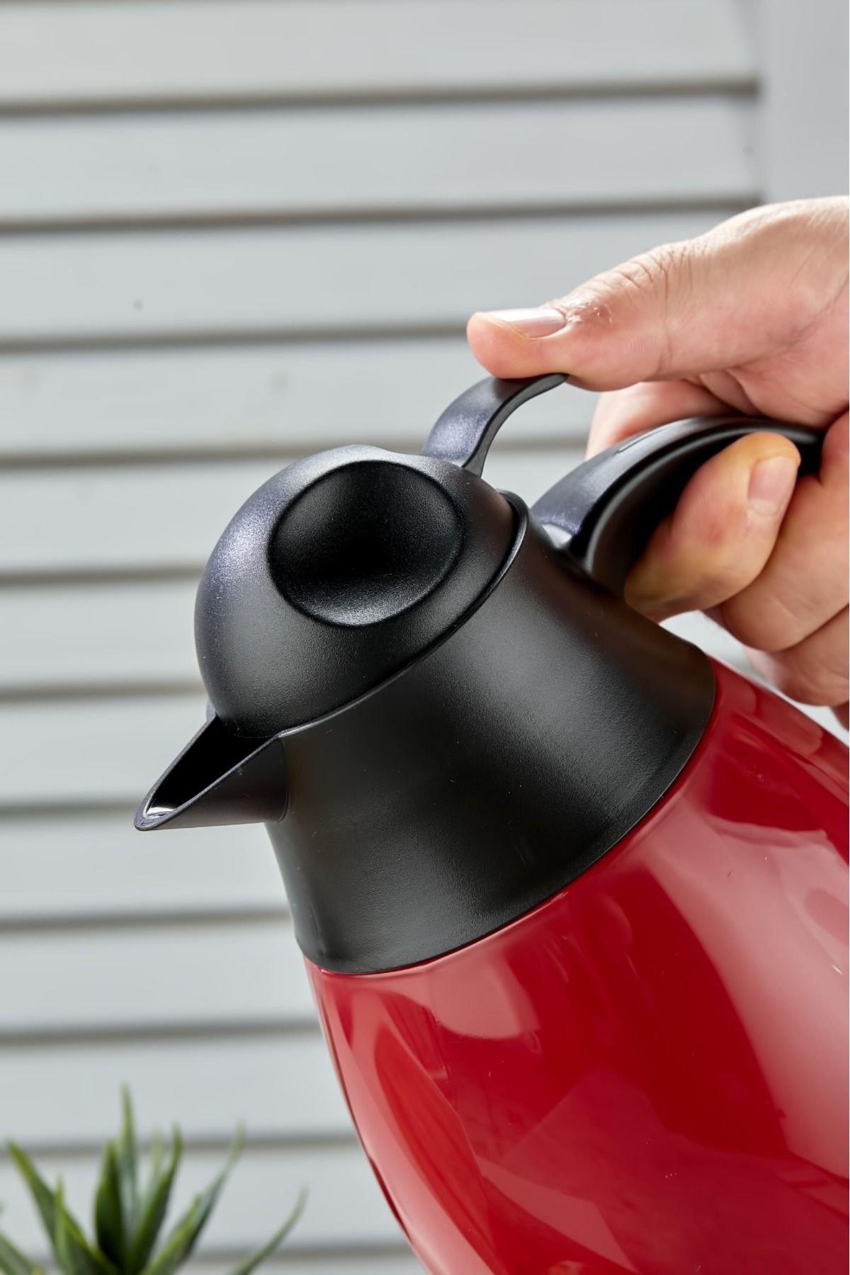 فلاسک قرمز بهار 1،3 لیتر ترموس شیشه ای خصوصی و پیک نیک Cooker