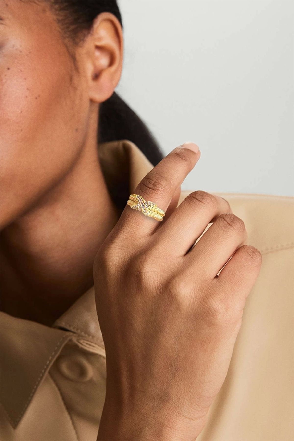 Gold sales link ring
