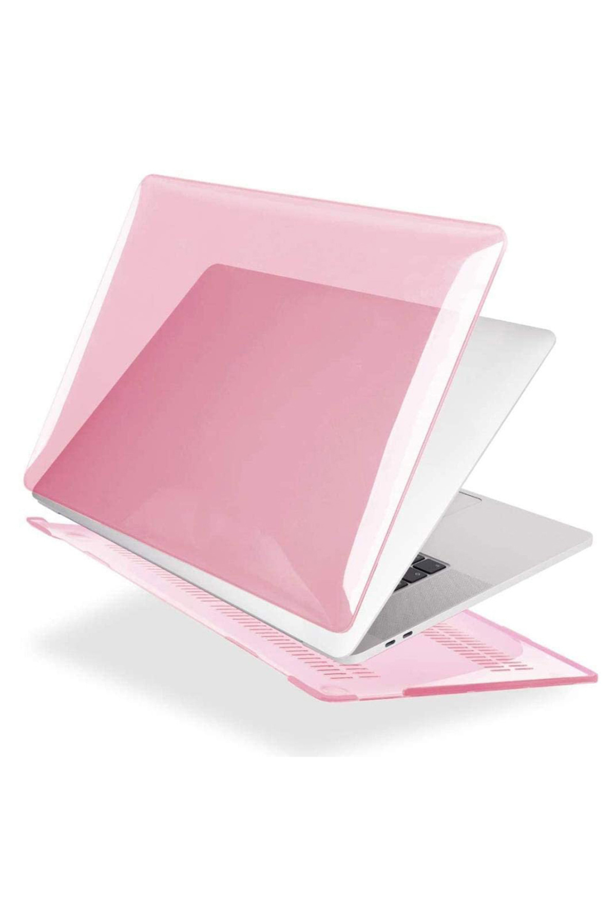 Apple Macbook Air 13 Inch M1 Çip A2337 Uyumlu Kılıf Sert Rubber Kapak Üst Ve Alt Koruma Kapağı 6