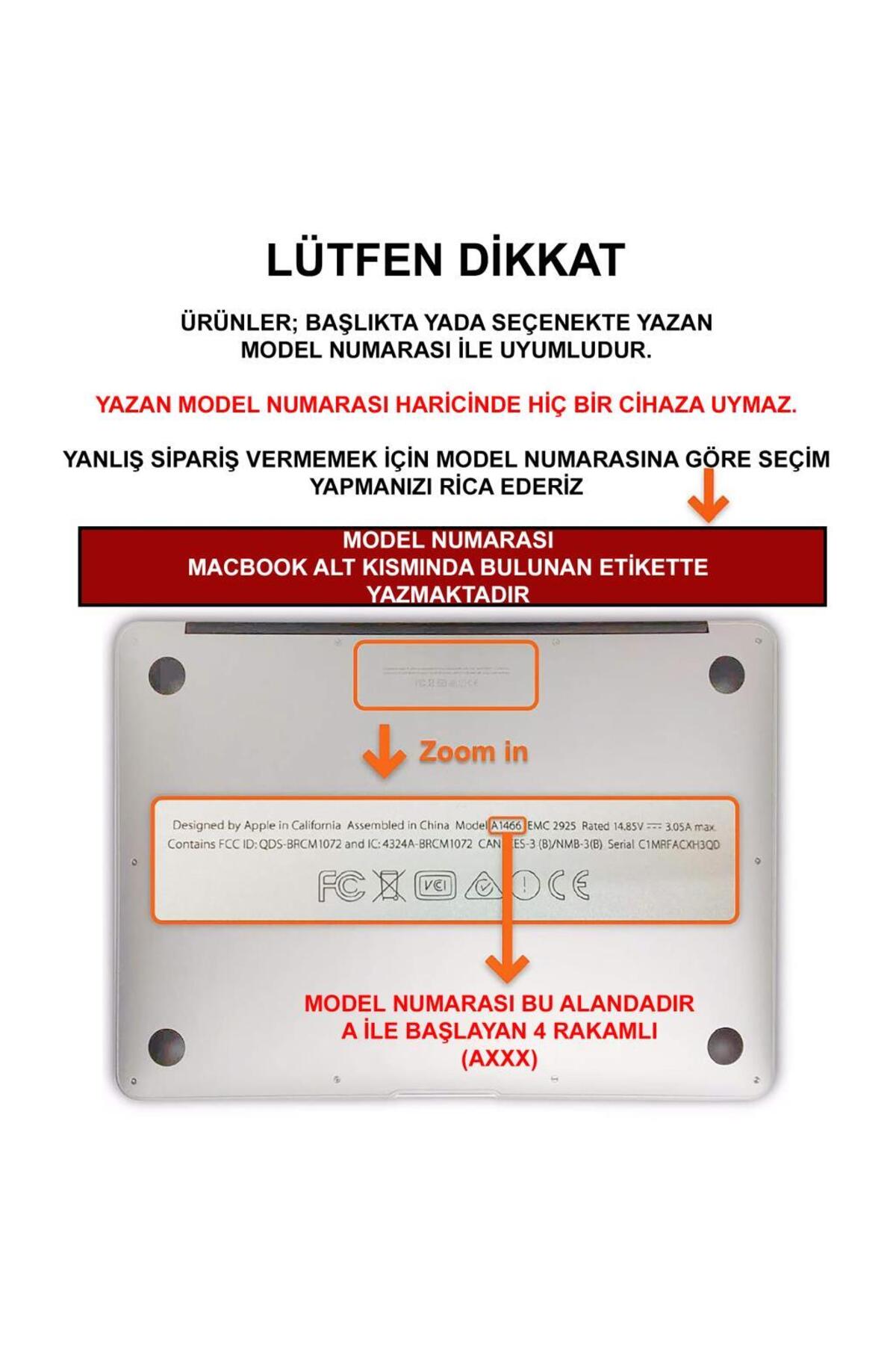 Apple Macbook Air 13 Inch M1 Çip A2337 Uyumlu Kılıf Sert Rubber Kapak Üst Ve Alt Koruma Kapağı 3