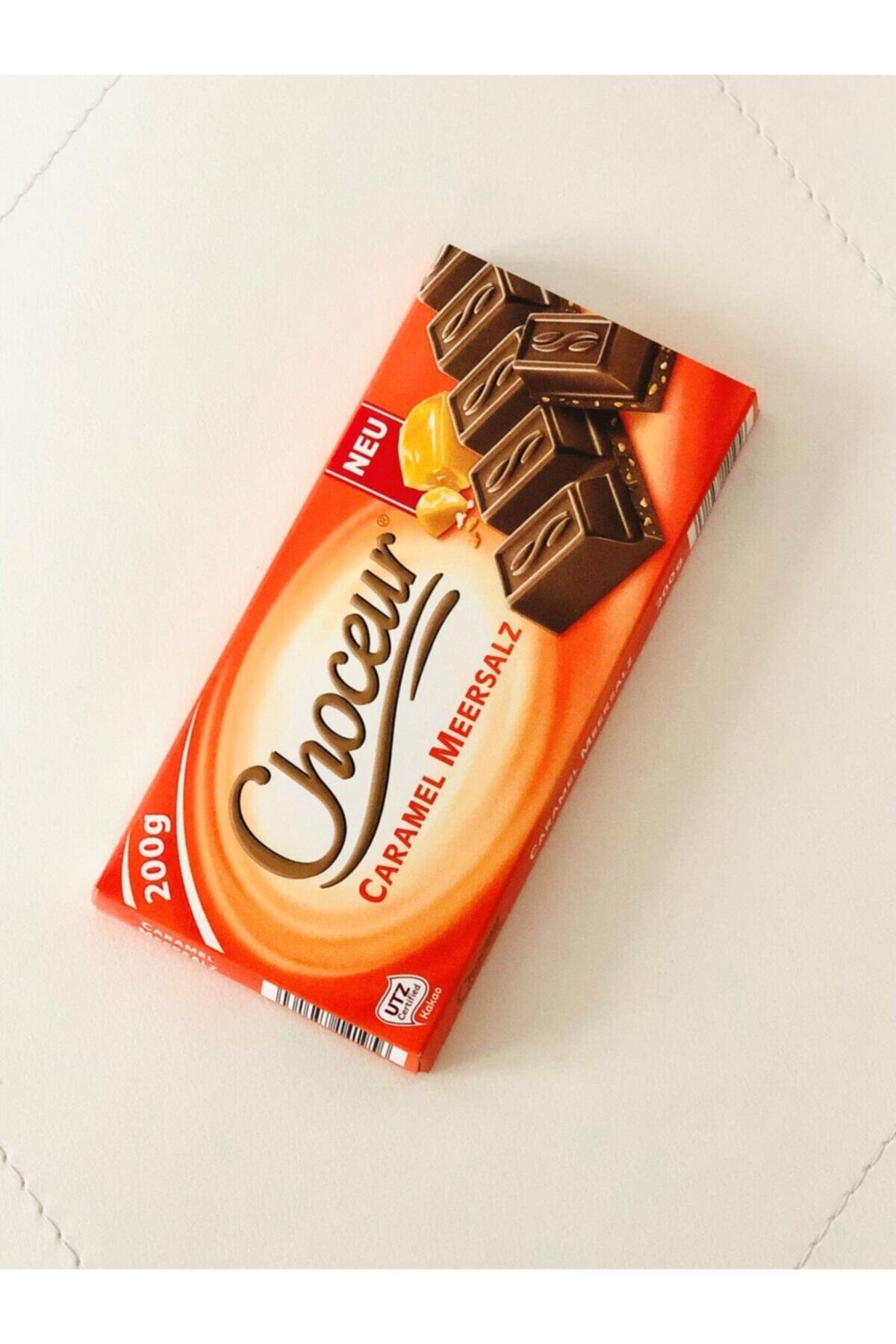 Choceur Caramel Meersalz Karamelli Deniz Tuzu Çikolata 200g