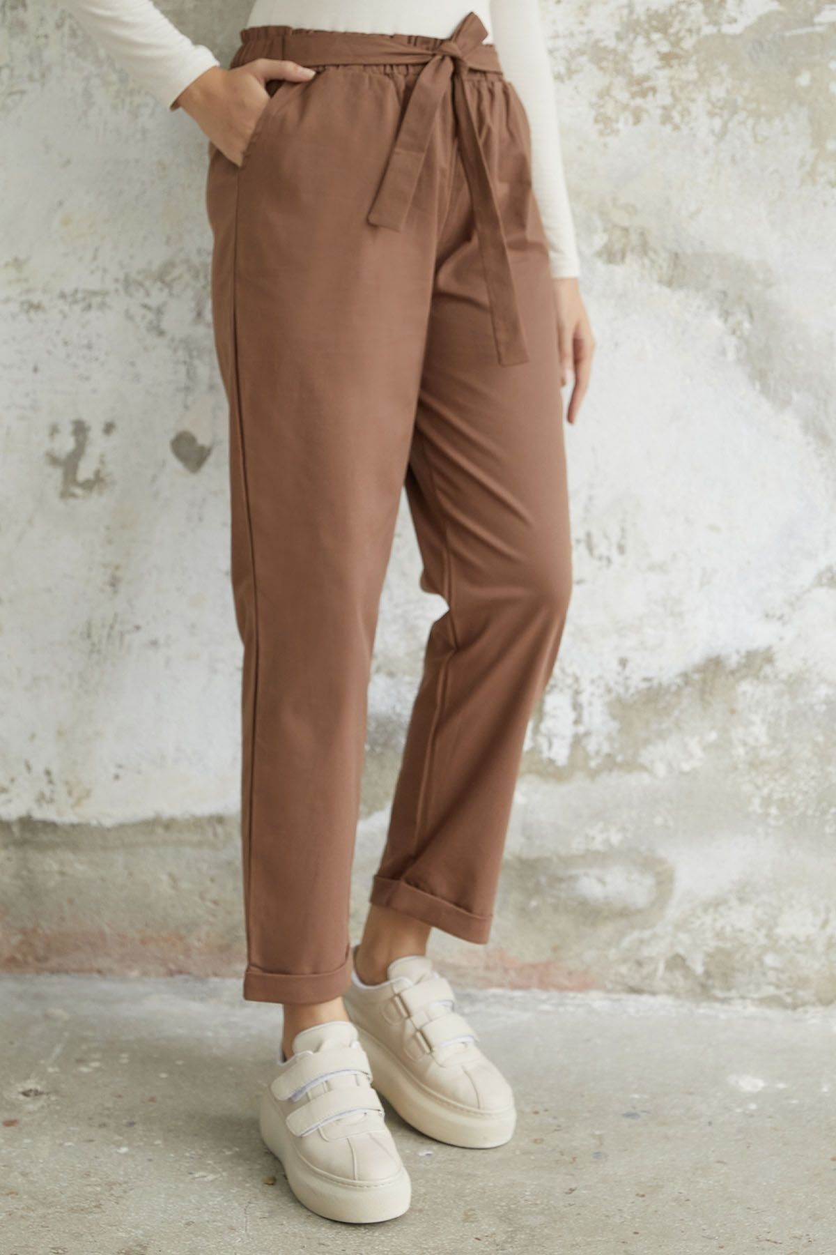 InStyle Pants - Brown - Carrot pants