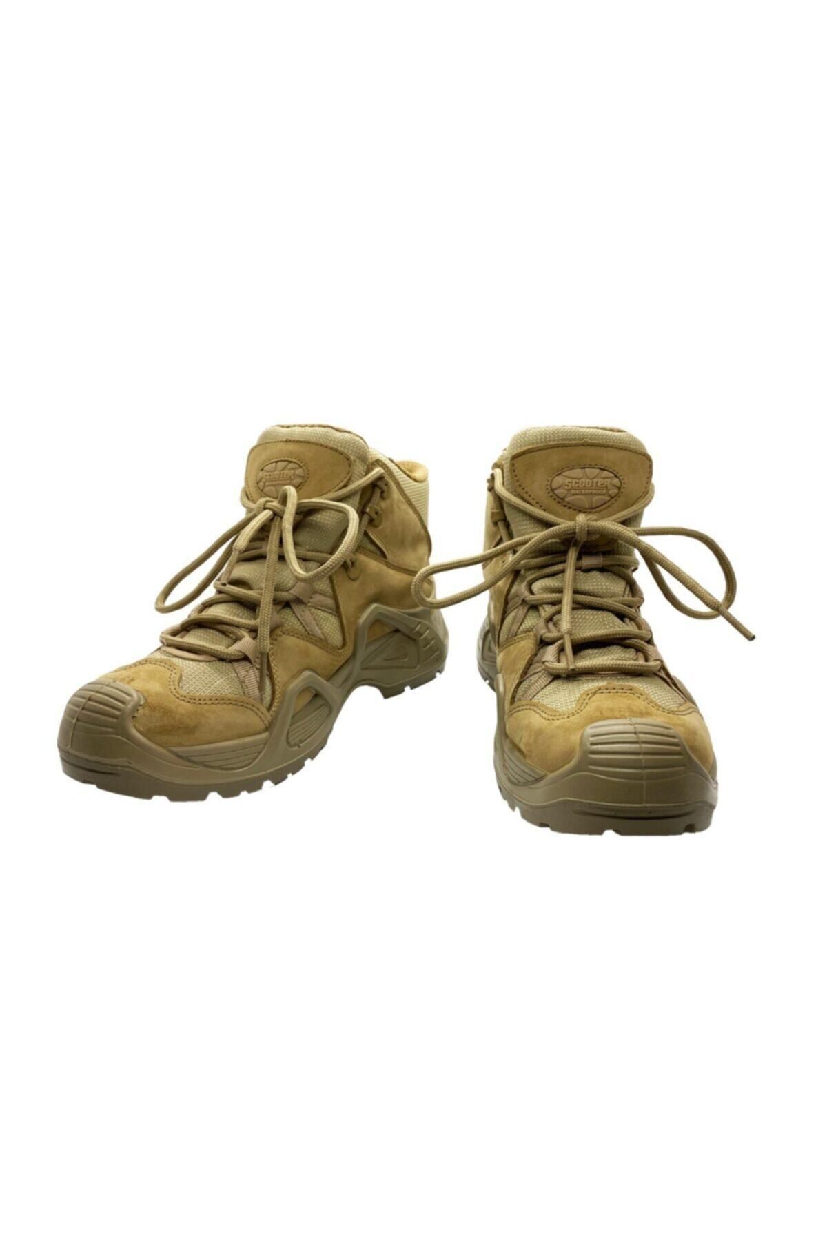 Short military boots top