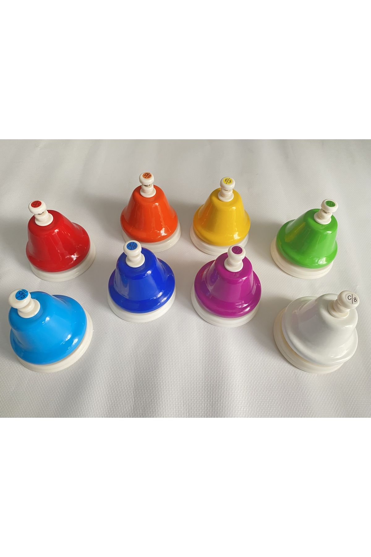 GMC MUSIC STORE Desk Bell Set 8 Deskbells