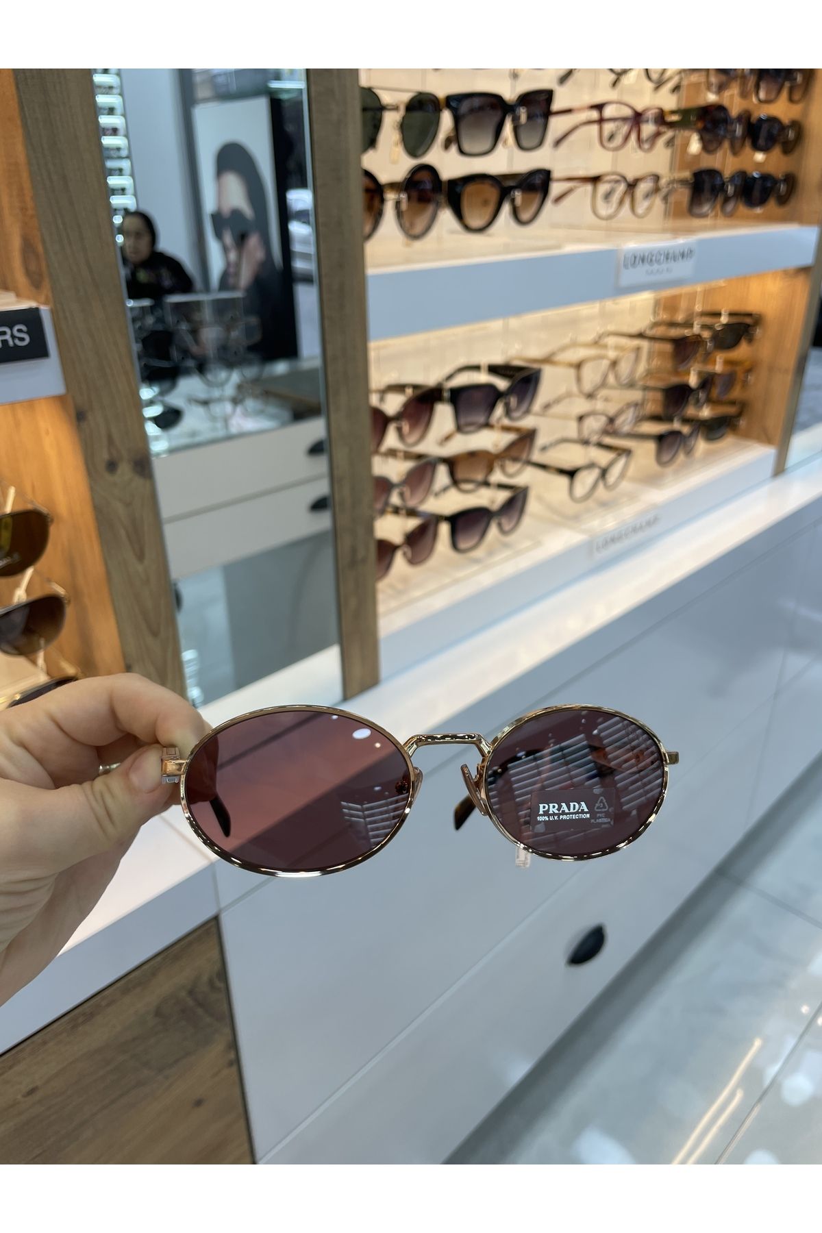 Prada SUNGLASSES PRADA pr65zs svf 08s 55 Trendyol