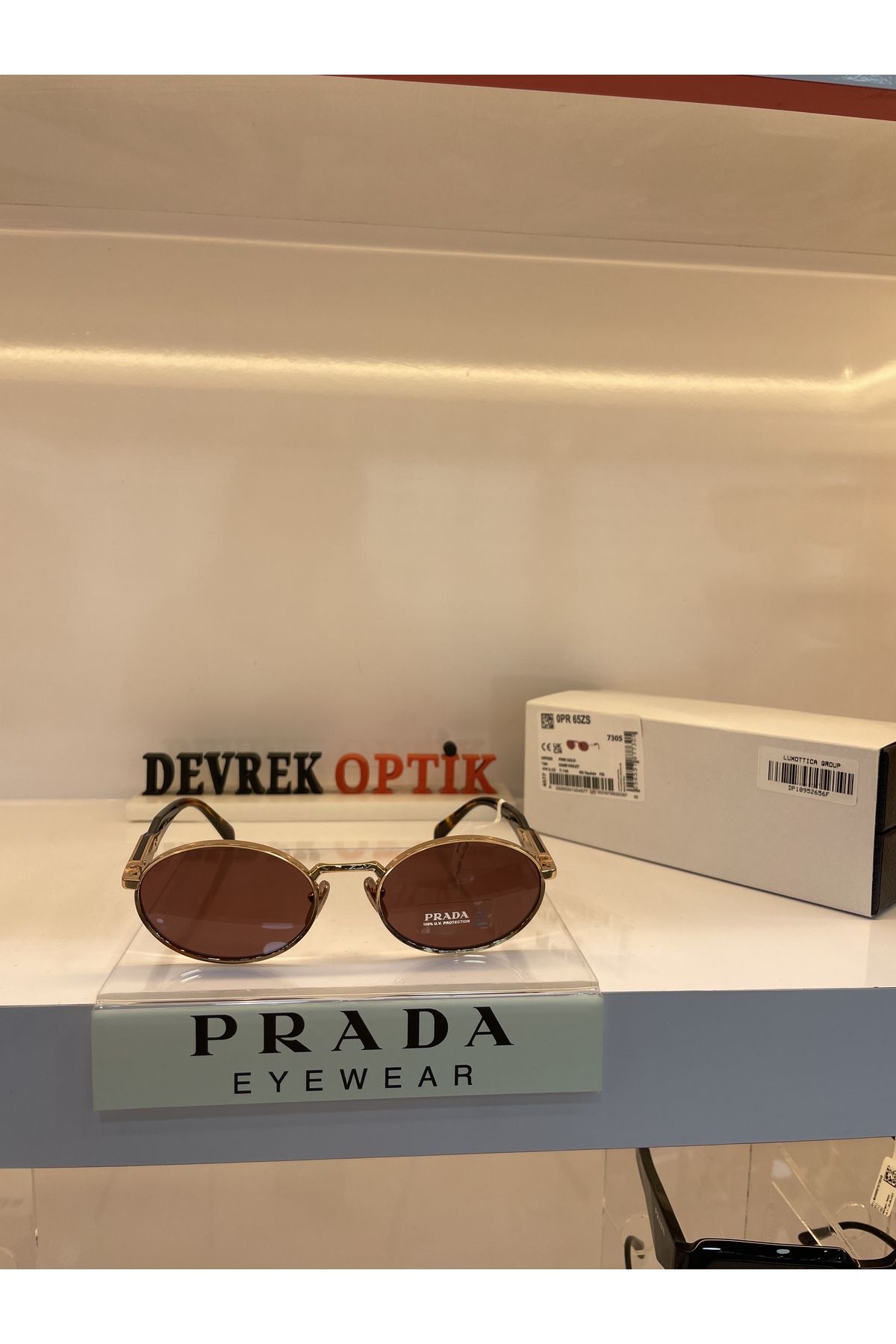 Prada SUNGLASSES PRADA pr65zs svf 08s 55 Trendyol