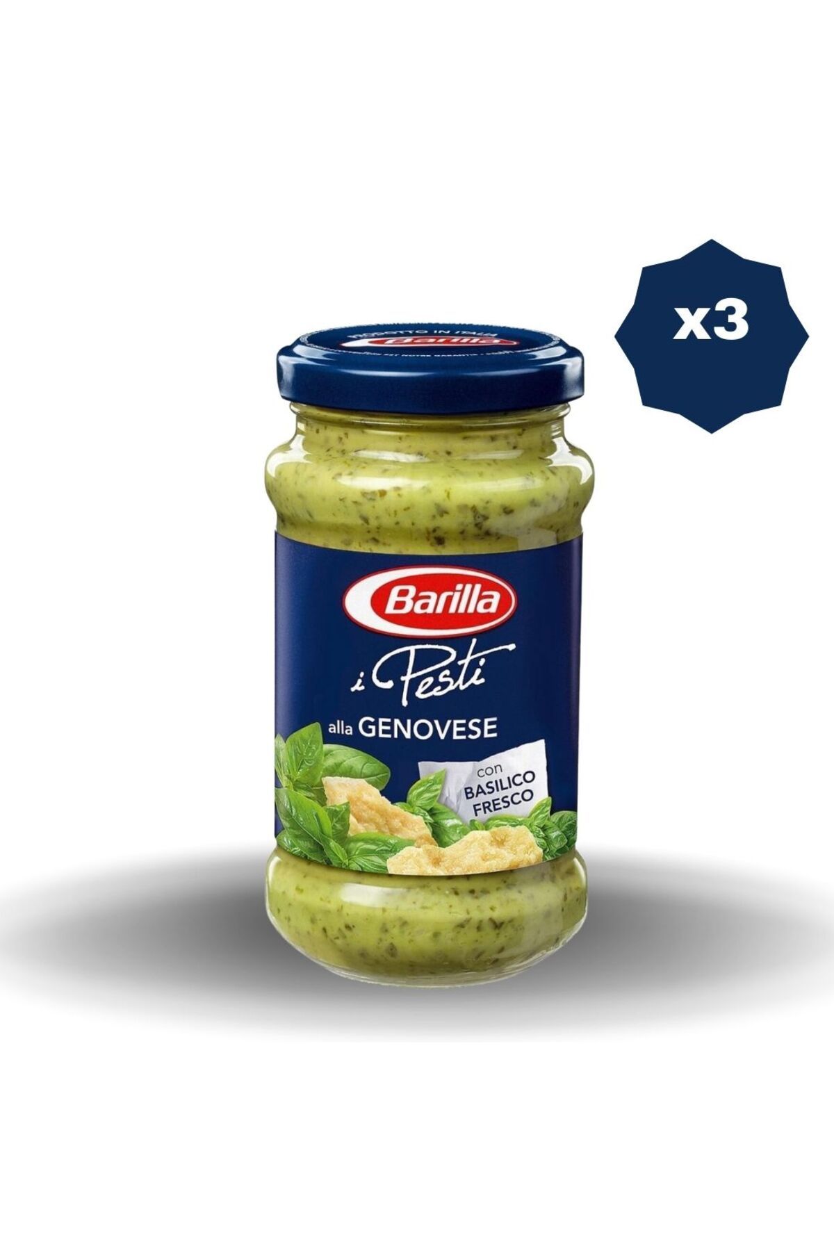Barilla BARİLLA PESTO ROSSO FESLEĞENLİ MAK.SOSU 400 GR X 3 ADET
