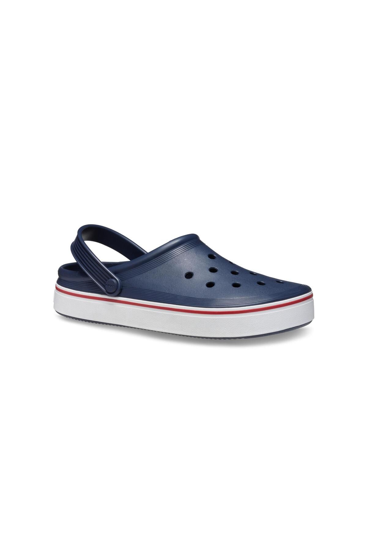 Dark sales blue crocs