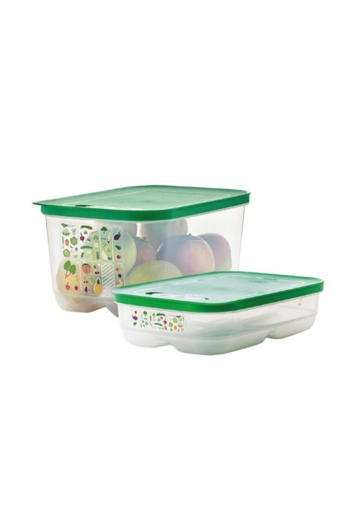 Tupperware-Greenhouse Set of 2 - 4.4 Lt X 1 Piece and 1.8 Lt Rectangular X 1 Piece 8