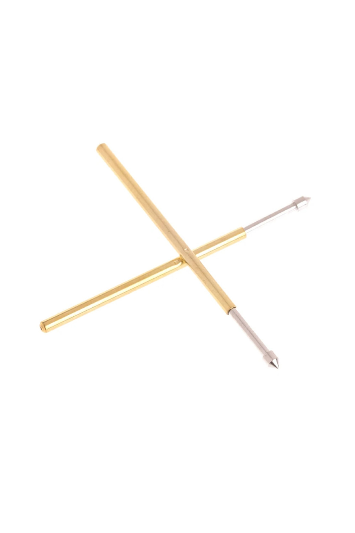 Pogo Pin P100-E2 Uyumlu 100 Adet Set Altın Kaplama Yaylı Test Probu Pim 1.3mm Konik Programlayıc 4