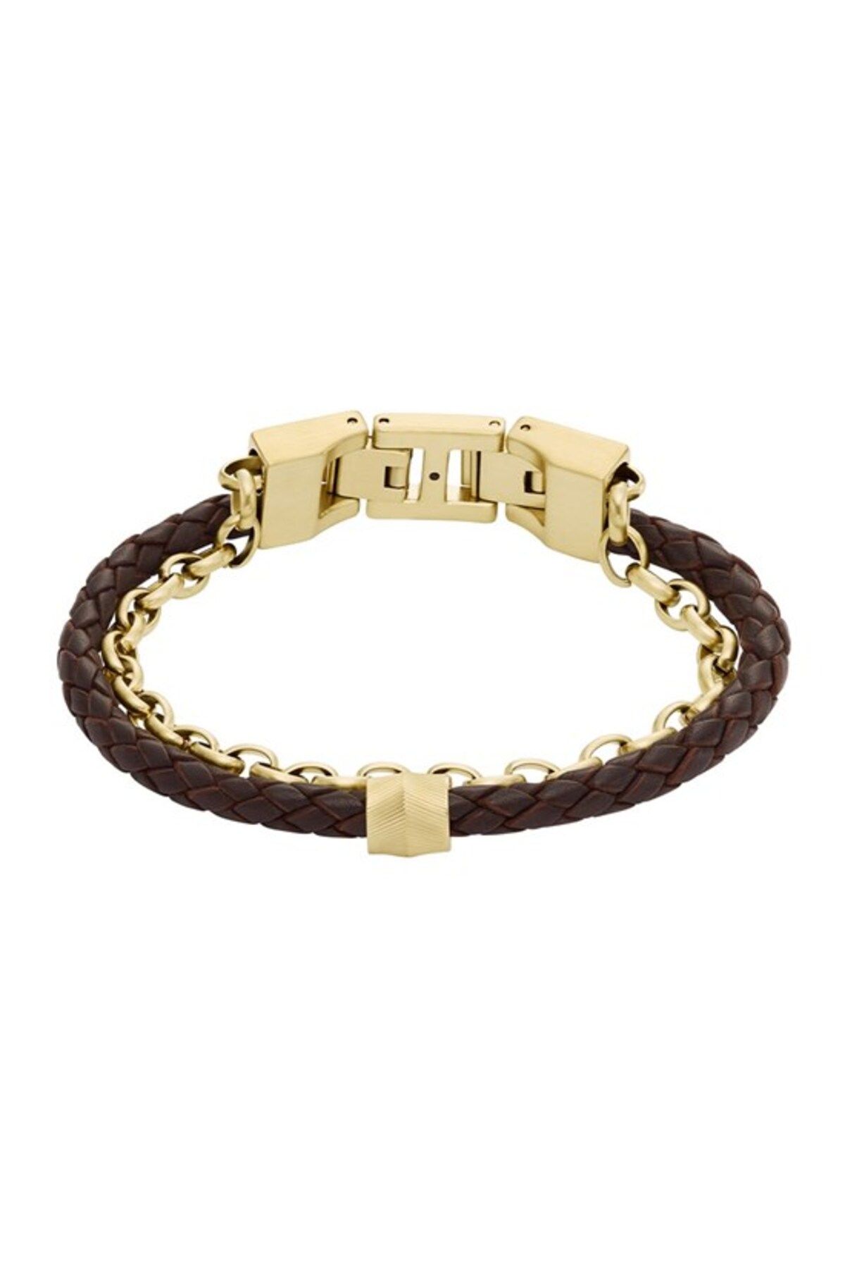 Fossil steel outlet bracelet