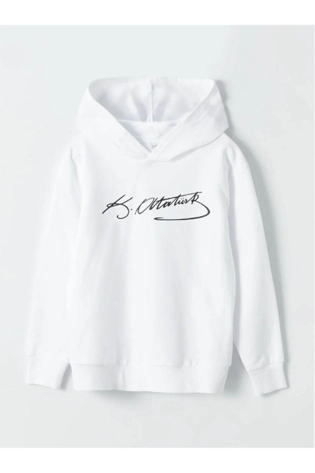 LC Waikiki LCW Kids 29 October Ataturk Signature Printed Boy Hoodie Trendyol
