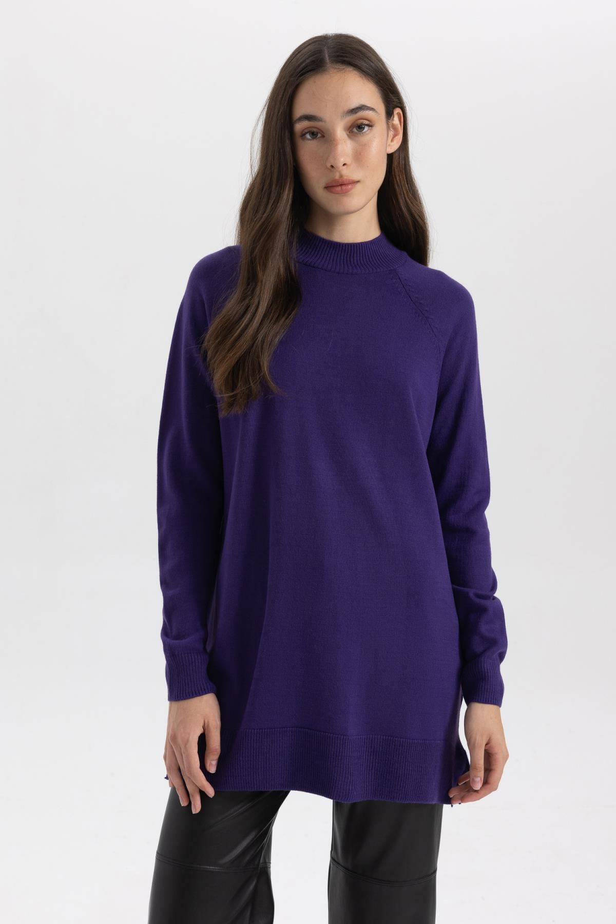 Long sleeve turtleneck tunic on sale