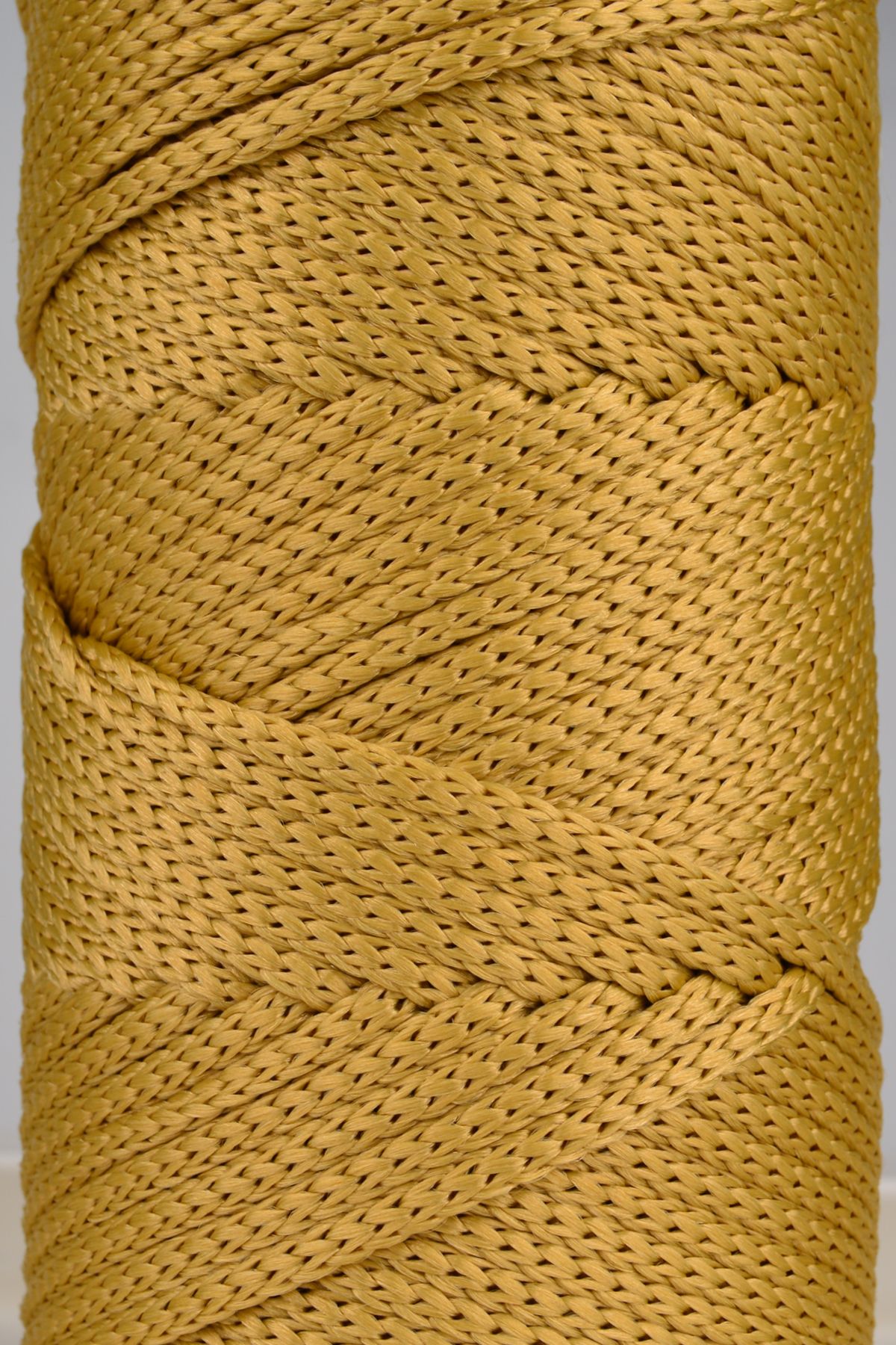 SENSY-5 Mm - 400 gr Polyester Macrame Thread Mustard 95 M Polyester Macrame Thread Suppla Rope And Bag Thread 2