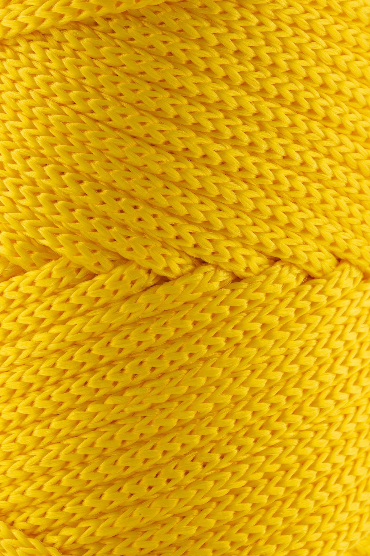 SENSY-5 Mm - 400 gr Polyester Macrame Thread Yellow 95 M Polyester Macrame Thread Suppla Rope And Bag Thread 2