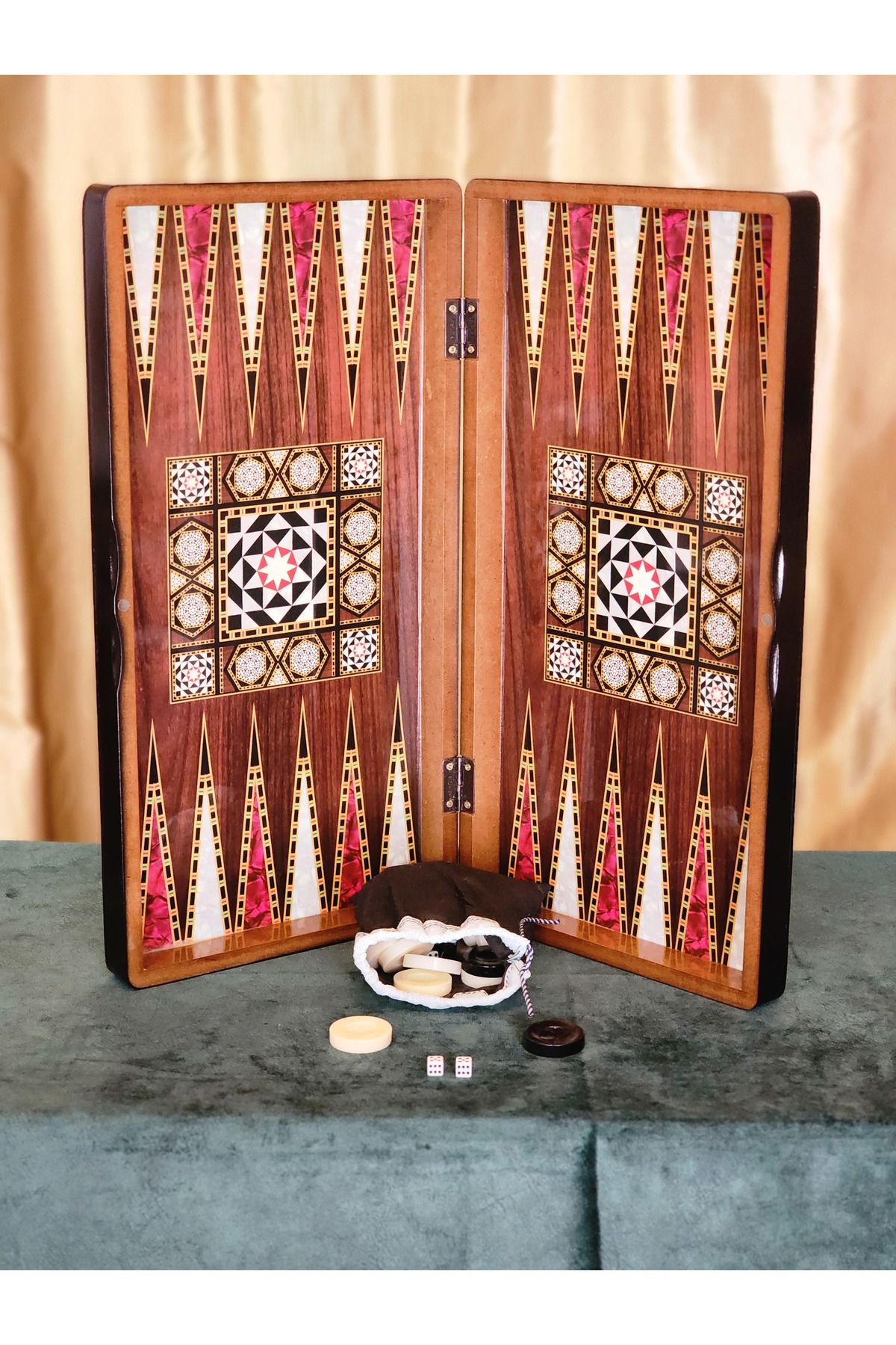Jeu De Rami Star Oyun - Ensemble Multicolore Fabriqué En Turquie - Pour Enfants 6 Ans Et Plus