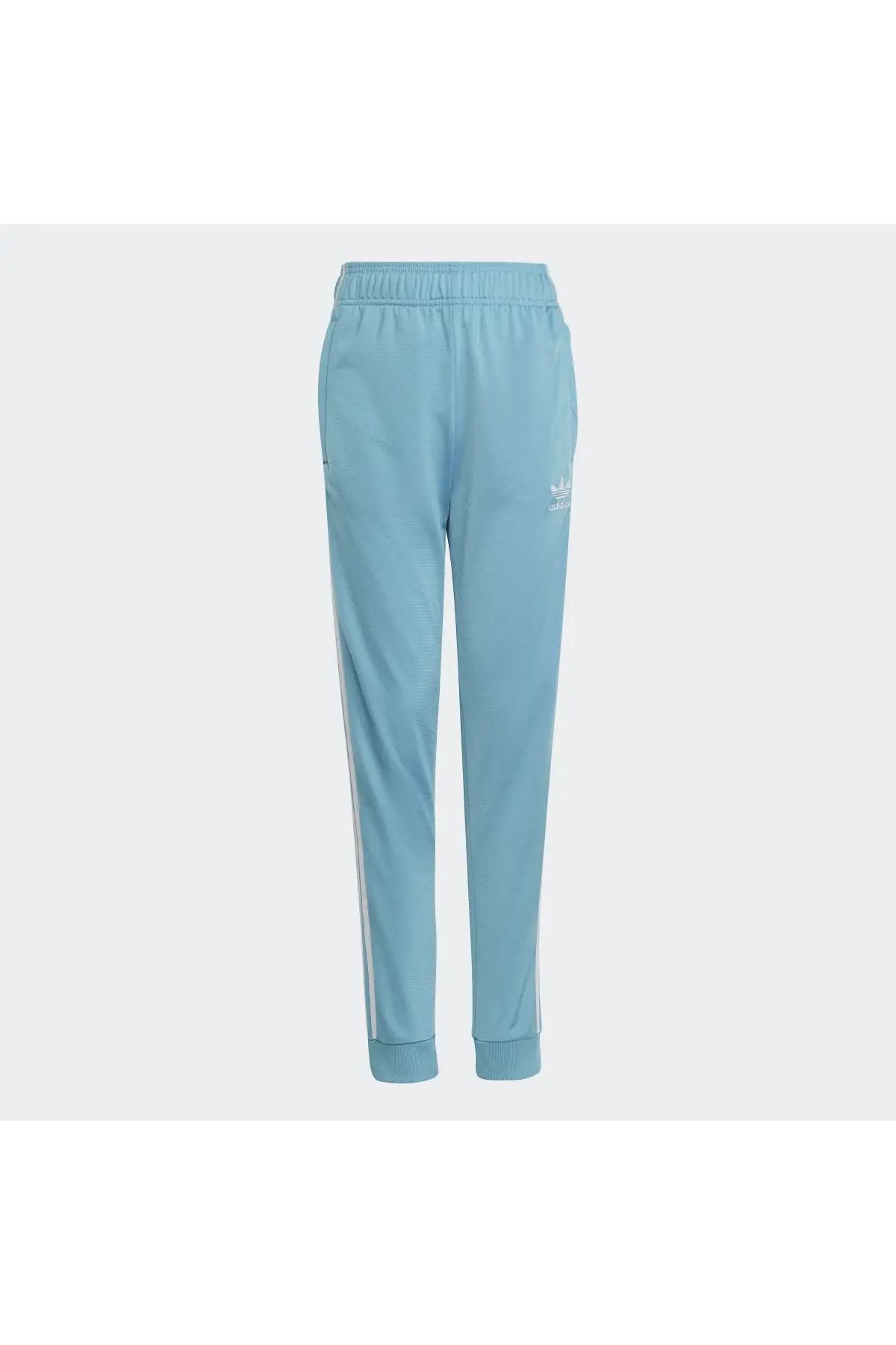 Adidas track top pants baby blue