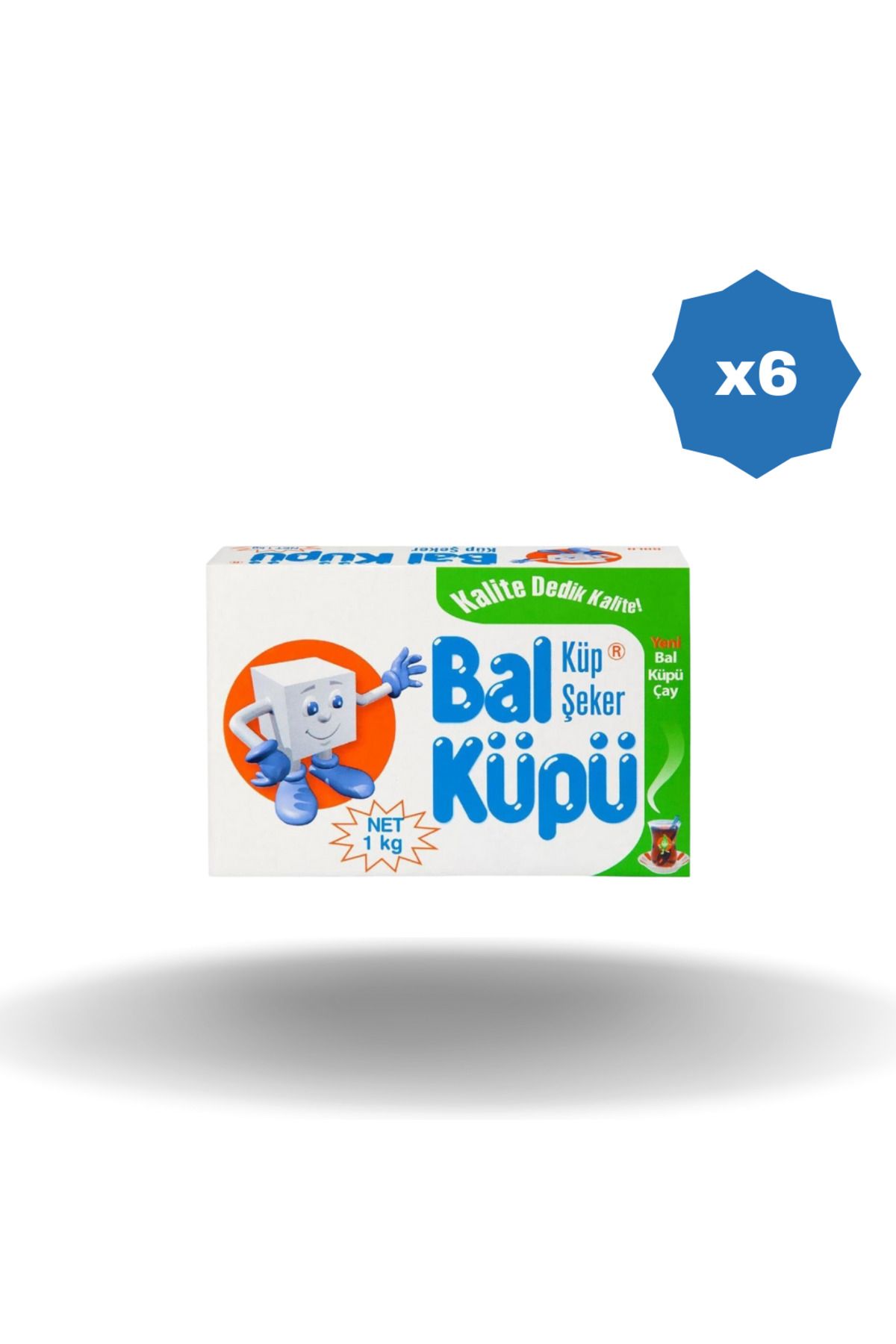 BALKÜPÜ GOLD KÜP ŞEKER 1 KG X 6 ADET