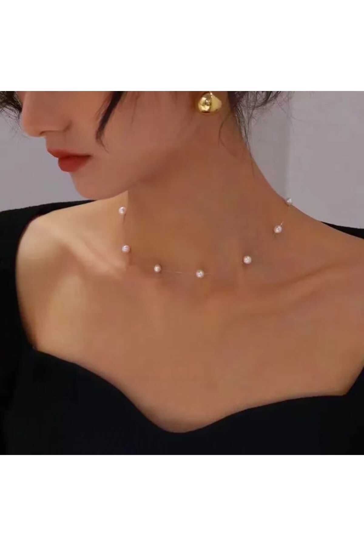 Invisible choker necklace on sale