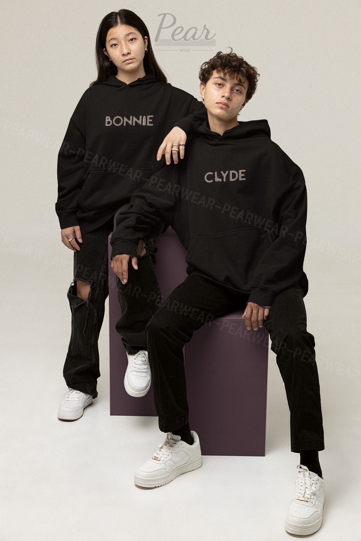 Bonnie and clyde cheap hoodie set
